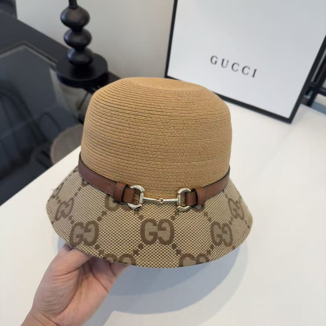 GUCCI ジャカード バケットハット【50％割引+送料無料】