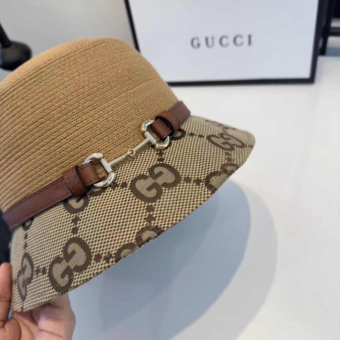 GUCCI ジャカード バケットハット【50％割引+送料無料】