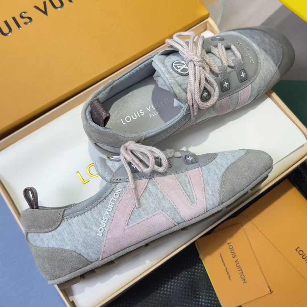 LV 高品質レースアップカジュアルシューズ【50％割引+送料無料】