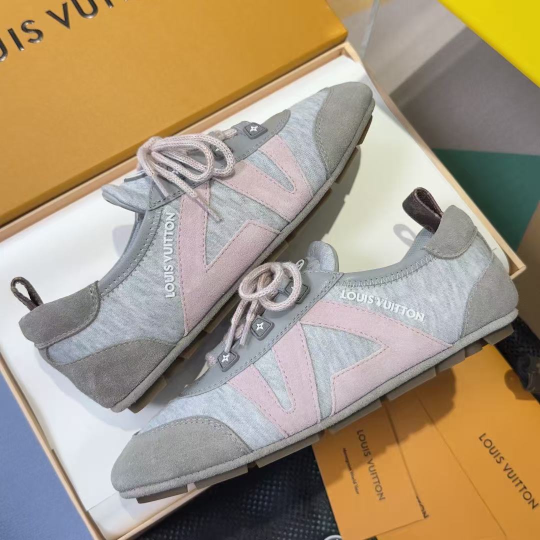 LV 高品質レースアップカジュアルシューズ【50％割引+送料無料】