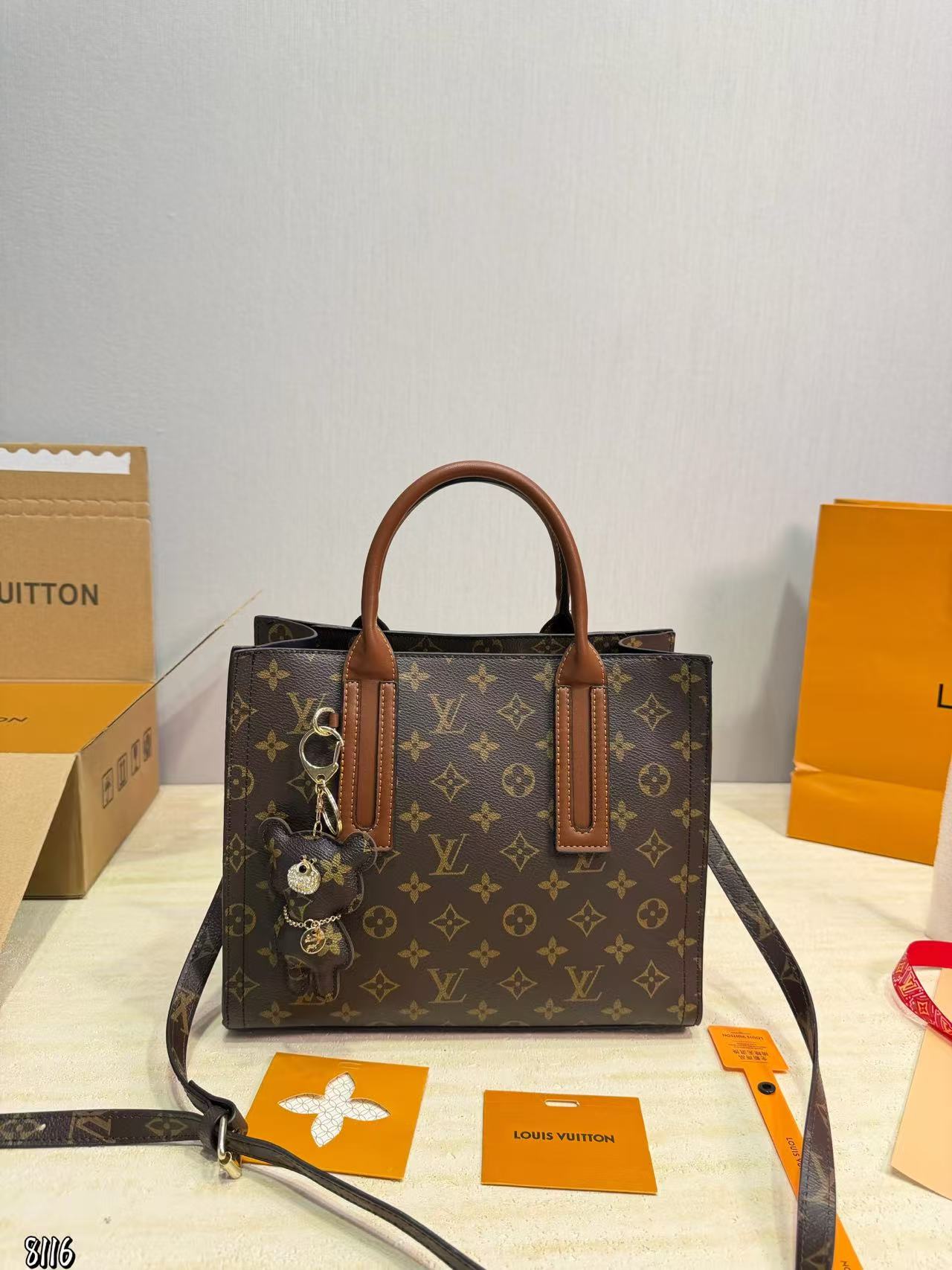 LVプリント トートバッグ【50％割引+送料無料】