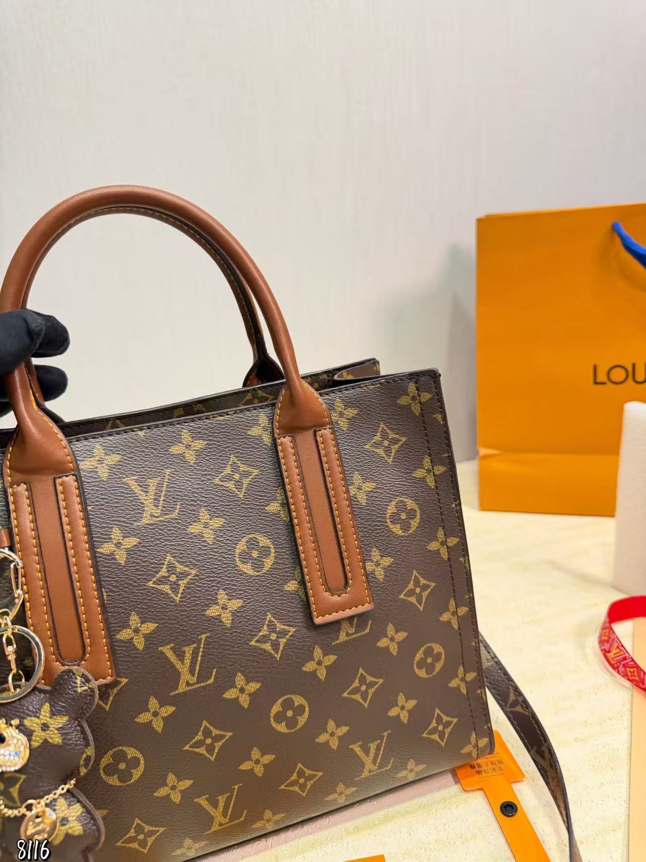 LVプリント トートバッグ【50％割引+送料無料】