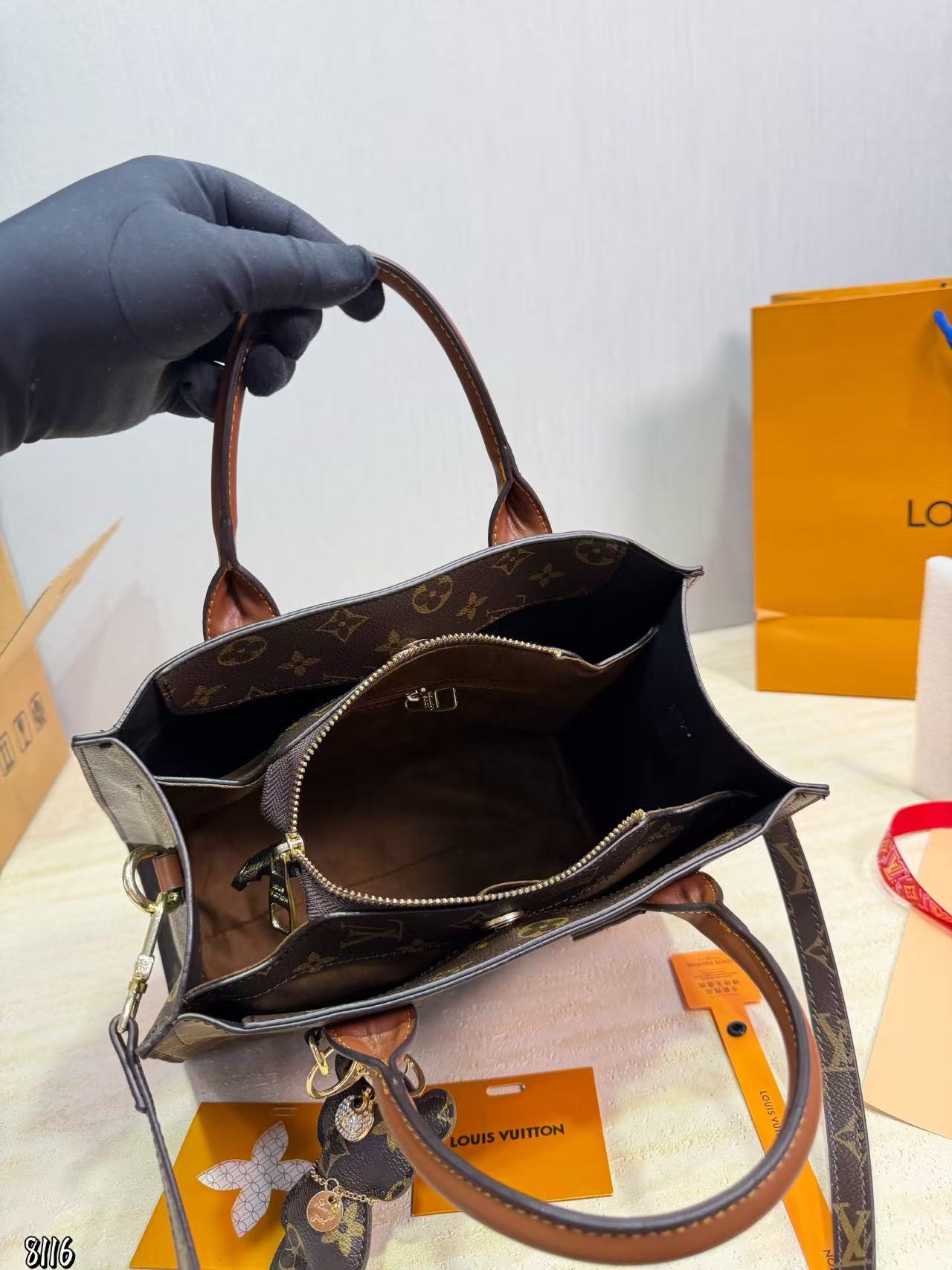 LVプリント トートバッグ【50％割引+送料無料】