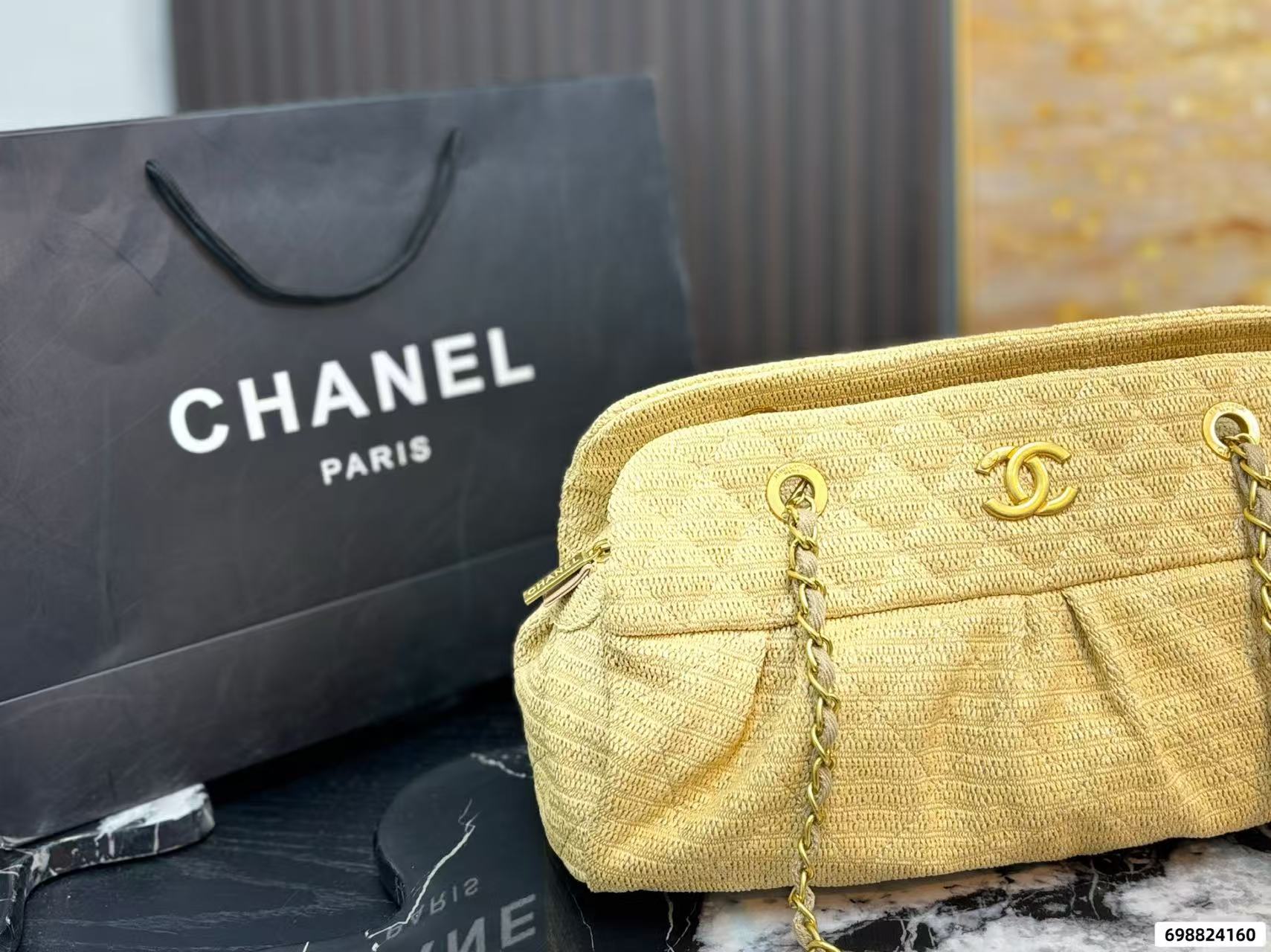 CHANE1 キルティングチェーンバッグ【 50％割引+送料無料】