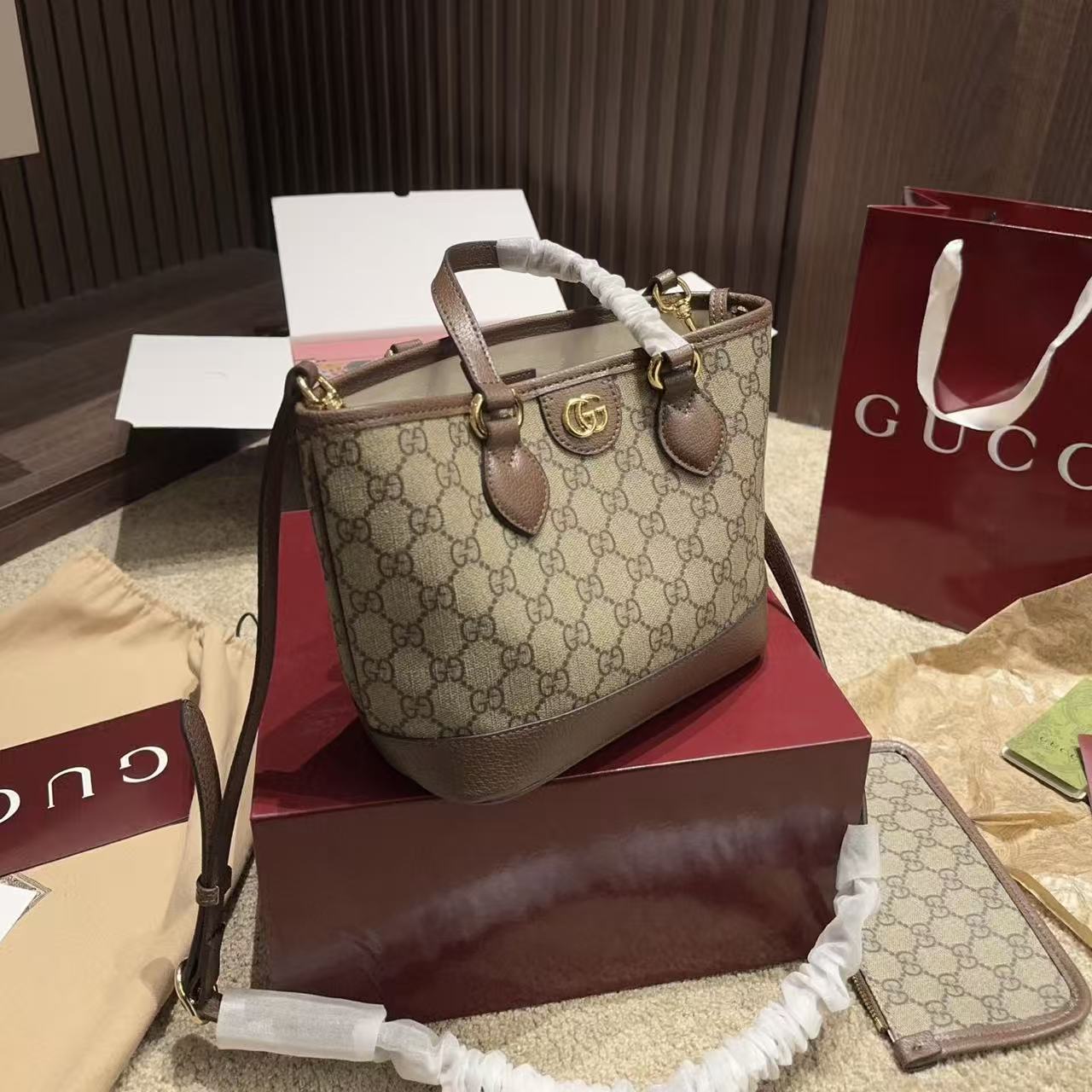 GUCC1 Ophidiaハンドバッグ【 50％割引+送料無料】