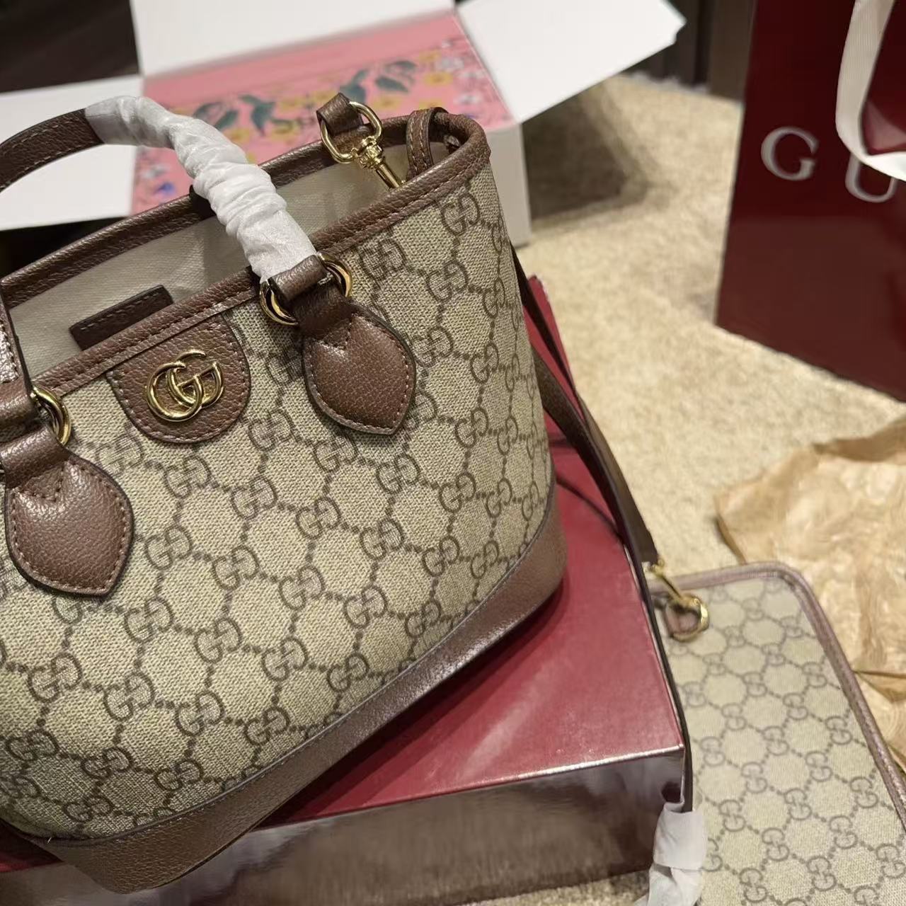 GUCC1 Ophidiaハンドバッグ【 50％割引+送料無料】