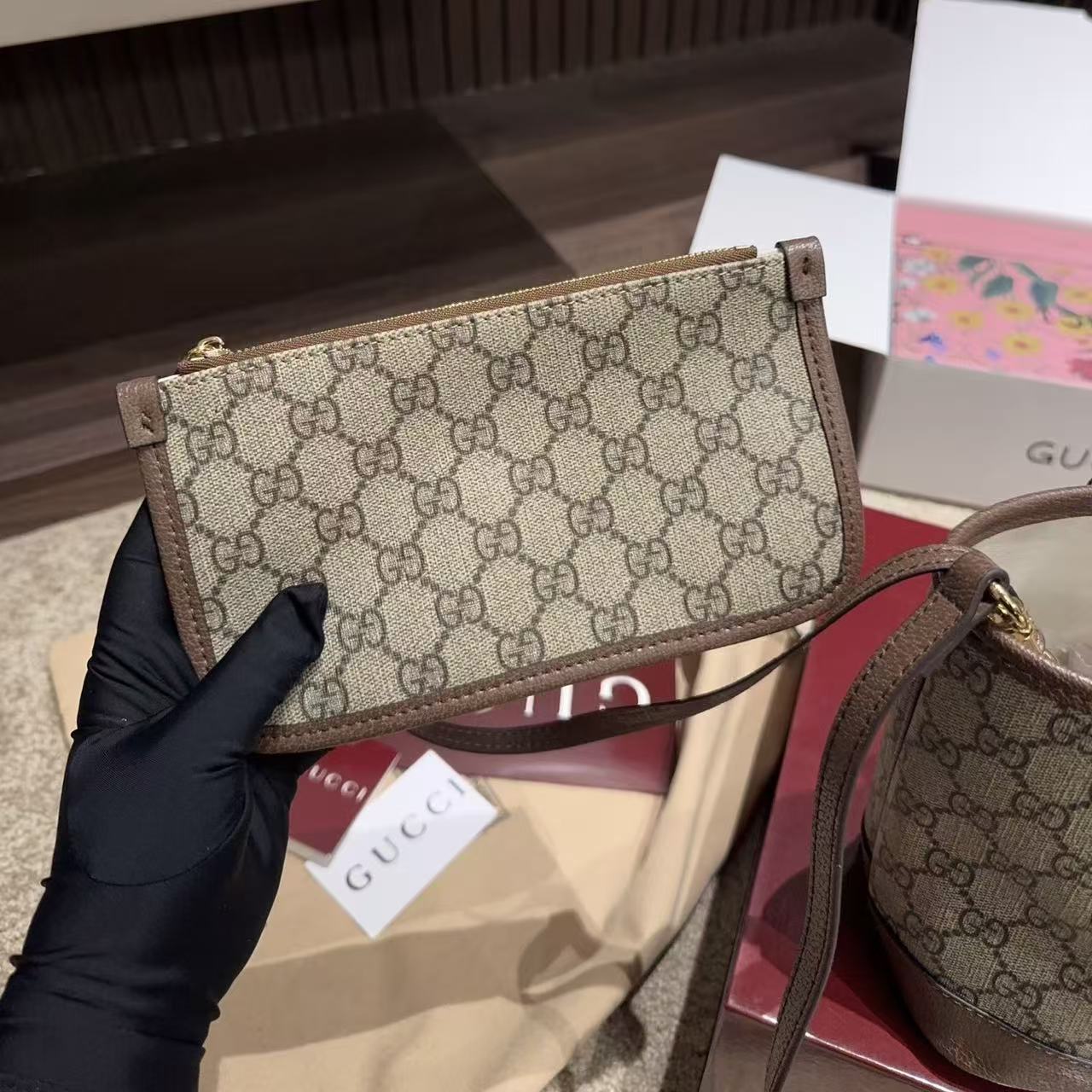 GUCC1 Ophidiaハンドバッグ【 50％割引+送料無料】