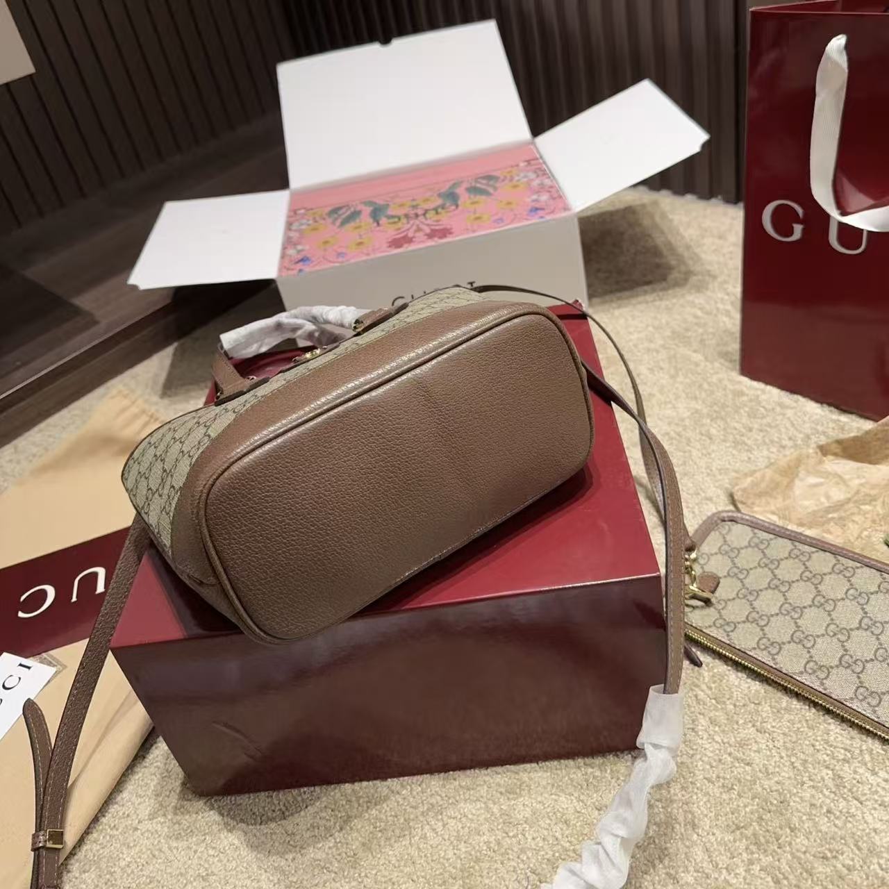 GUCC1 Ophidiaハンドバッグ【 50％割引+送料無料】