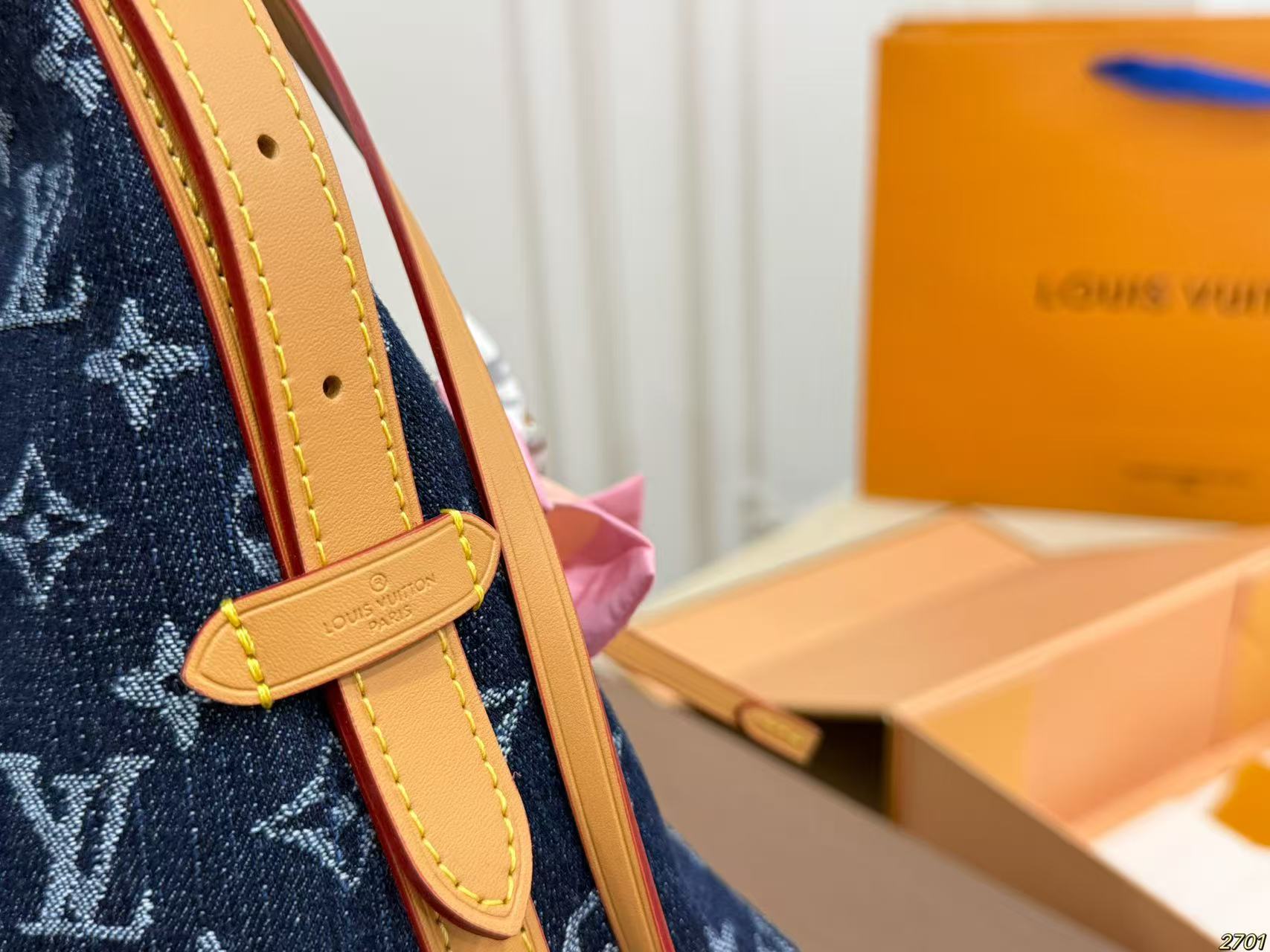 LV Capucinesデニムショッピングバッグ【 50％割引+送料無料】