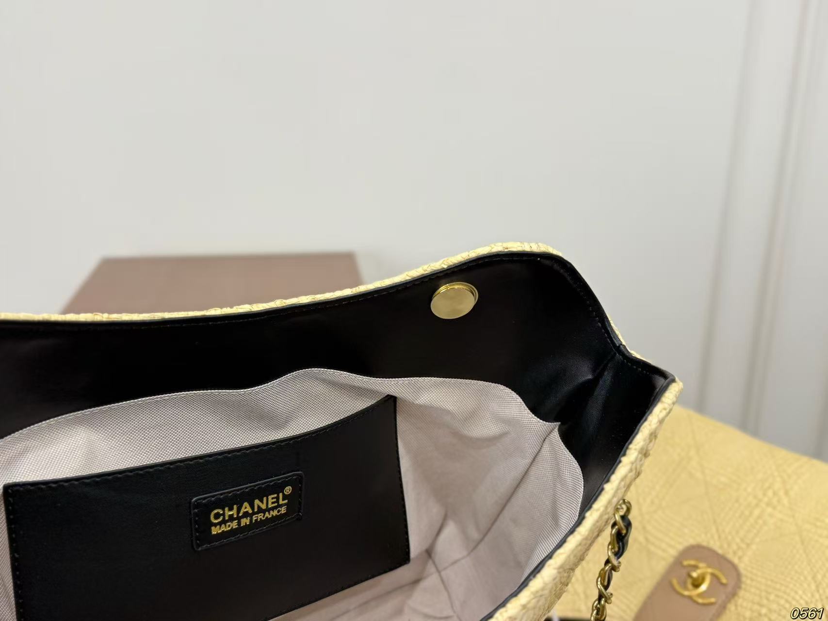 CHANE1 ストローチェーンショッピングバッグ【 50％割引+送料無料】