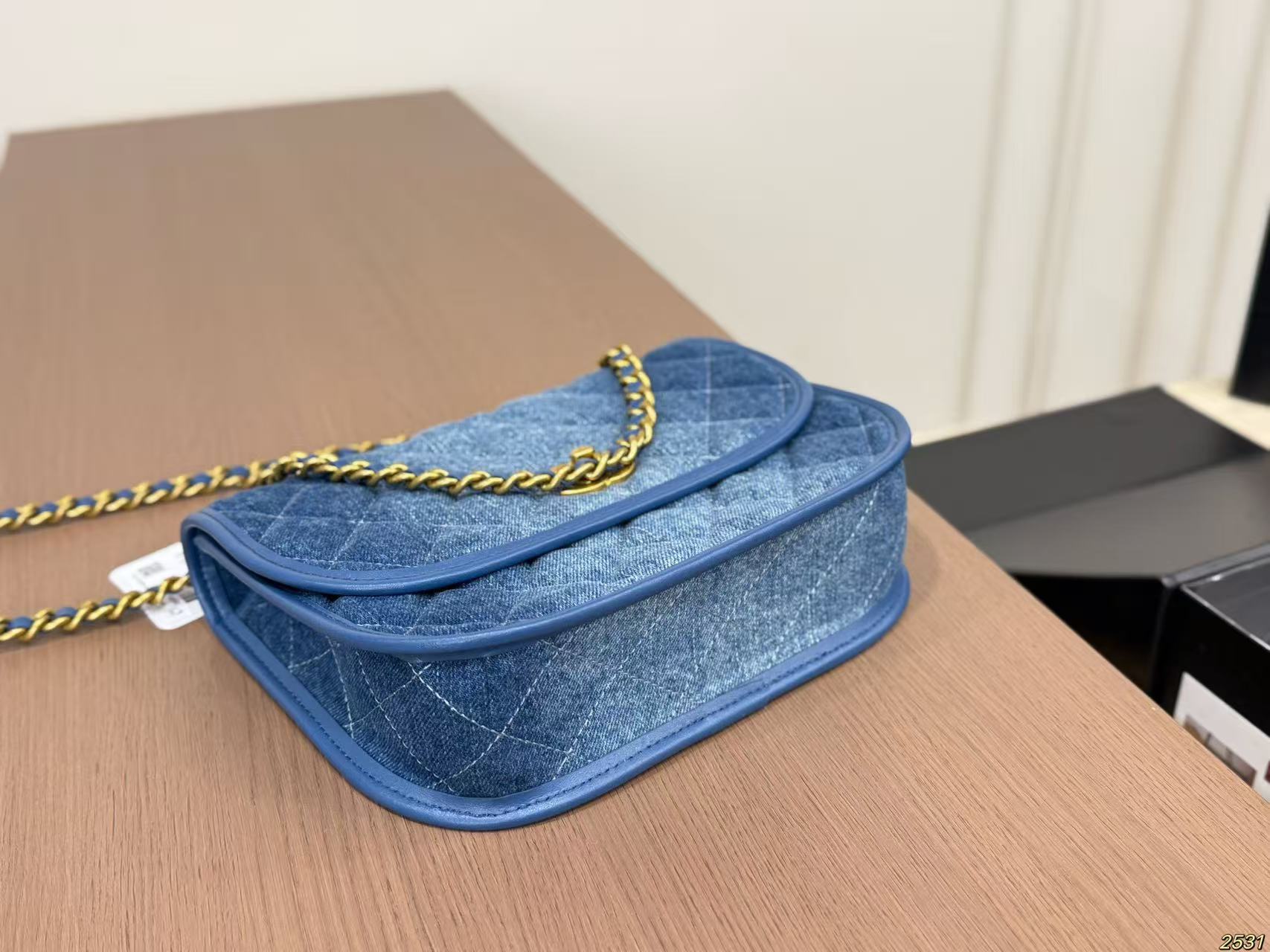 LV グラデーションデニム・サドルバッグ【 50％割引+送料無料】