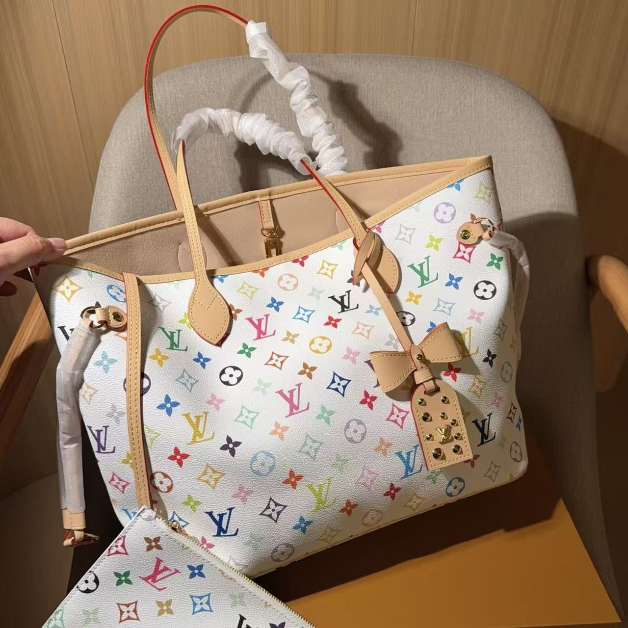 LV カラフル・ショッピング・トート【 50％割引+送料無料】