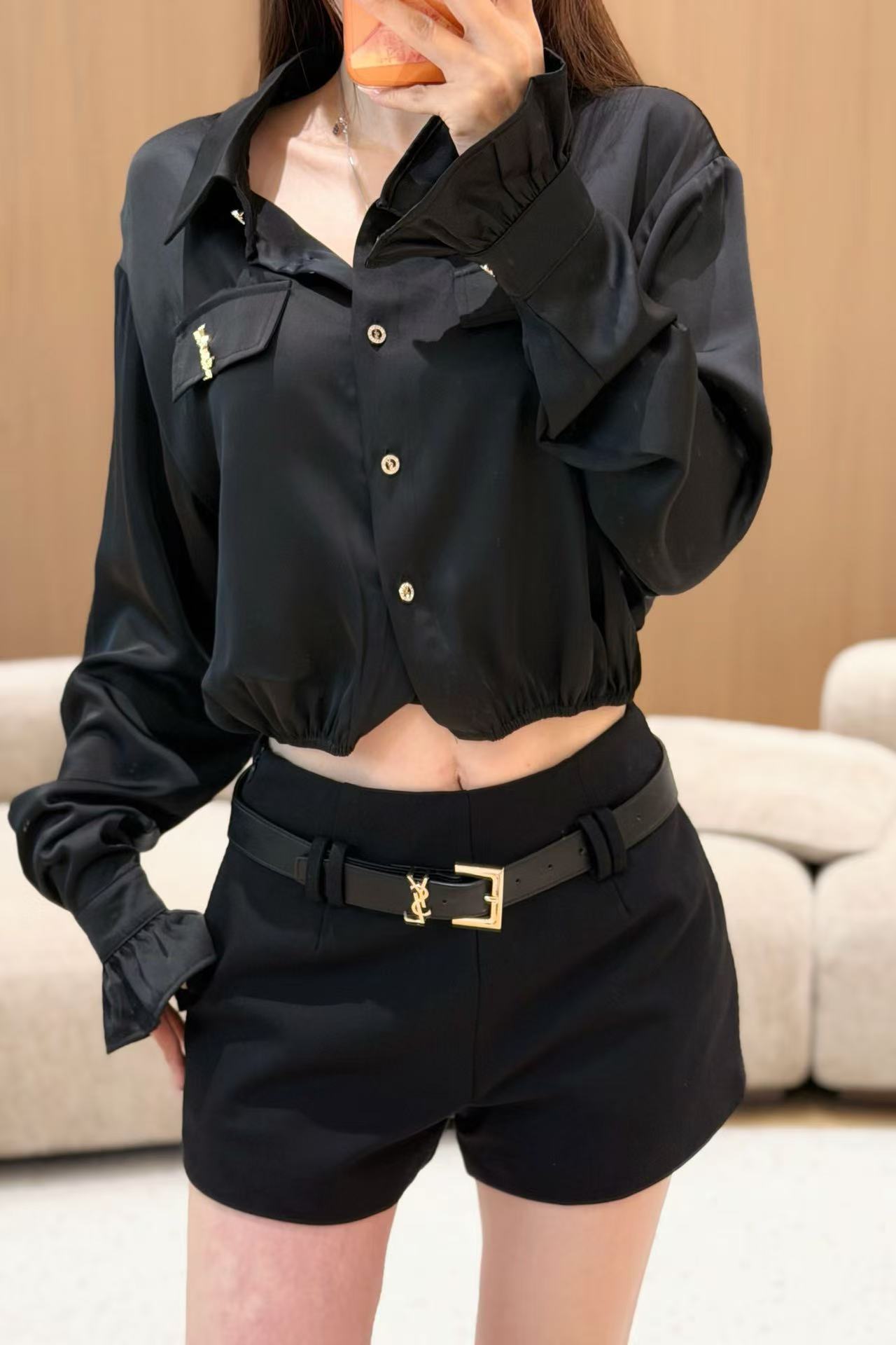 YSL シャツ / ショートパンツ【50％割引+送料無料】