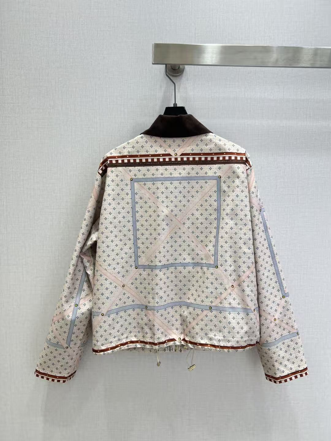 LVラペル・プリント・ジャケット【50％割引+送料無料】