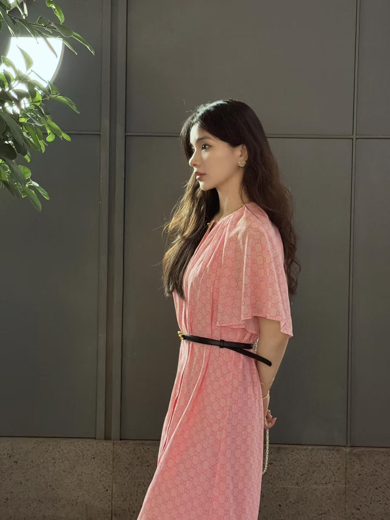 GUCCI 高品質ダブルGプリントドレス【50％割引+送料無料】