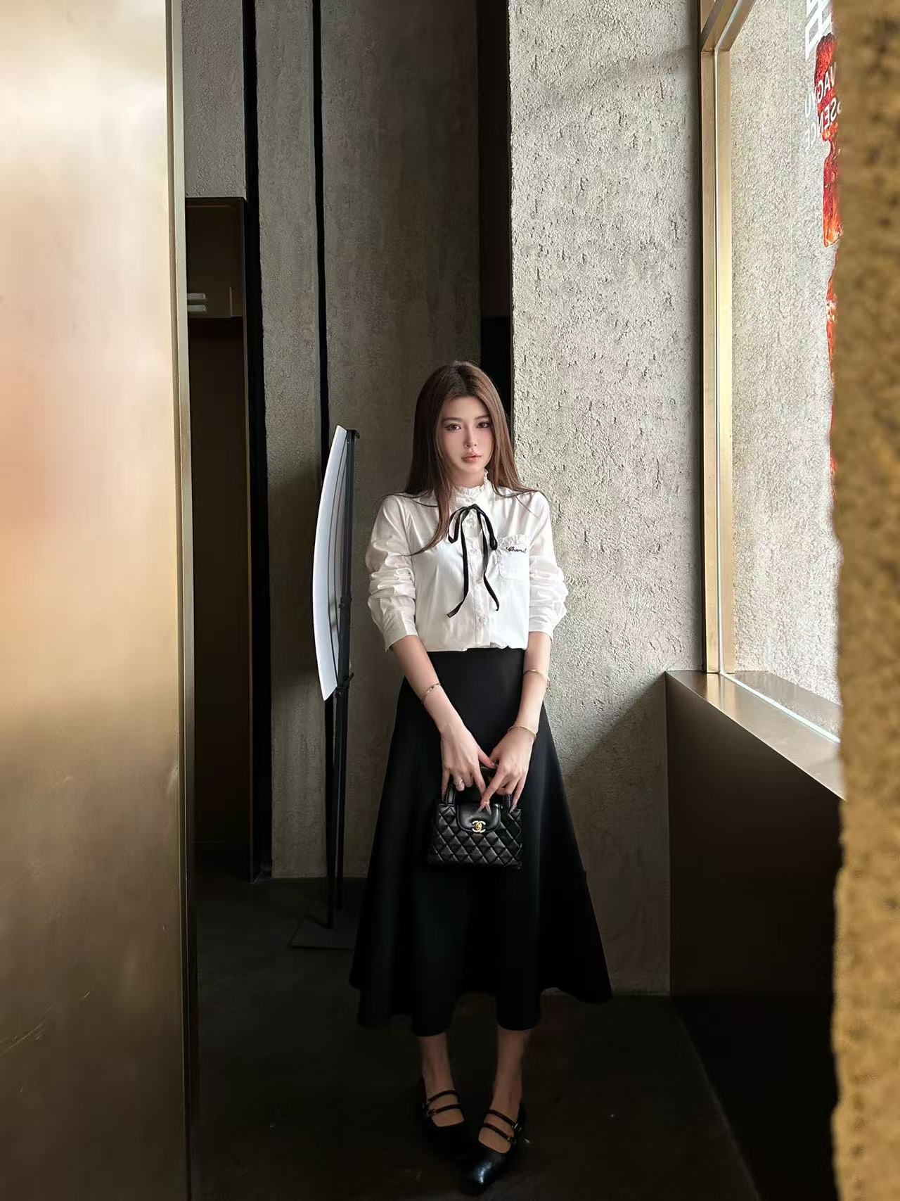 M1UM1U フリル付きシャツ【50％割引+送料無料】