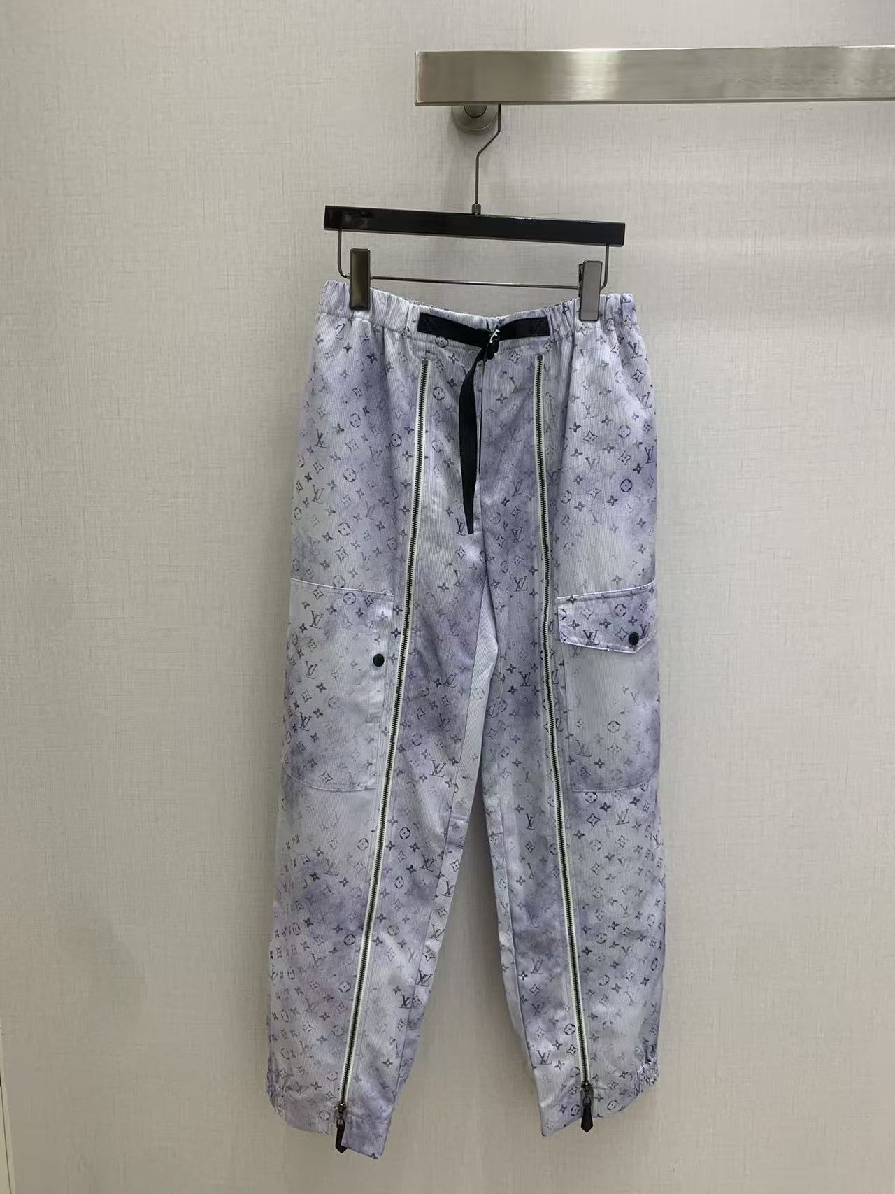 LVプリント スタンドカラー ジャケット＆トラウザーズ 2点セット【50％割引+送料無料】