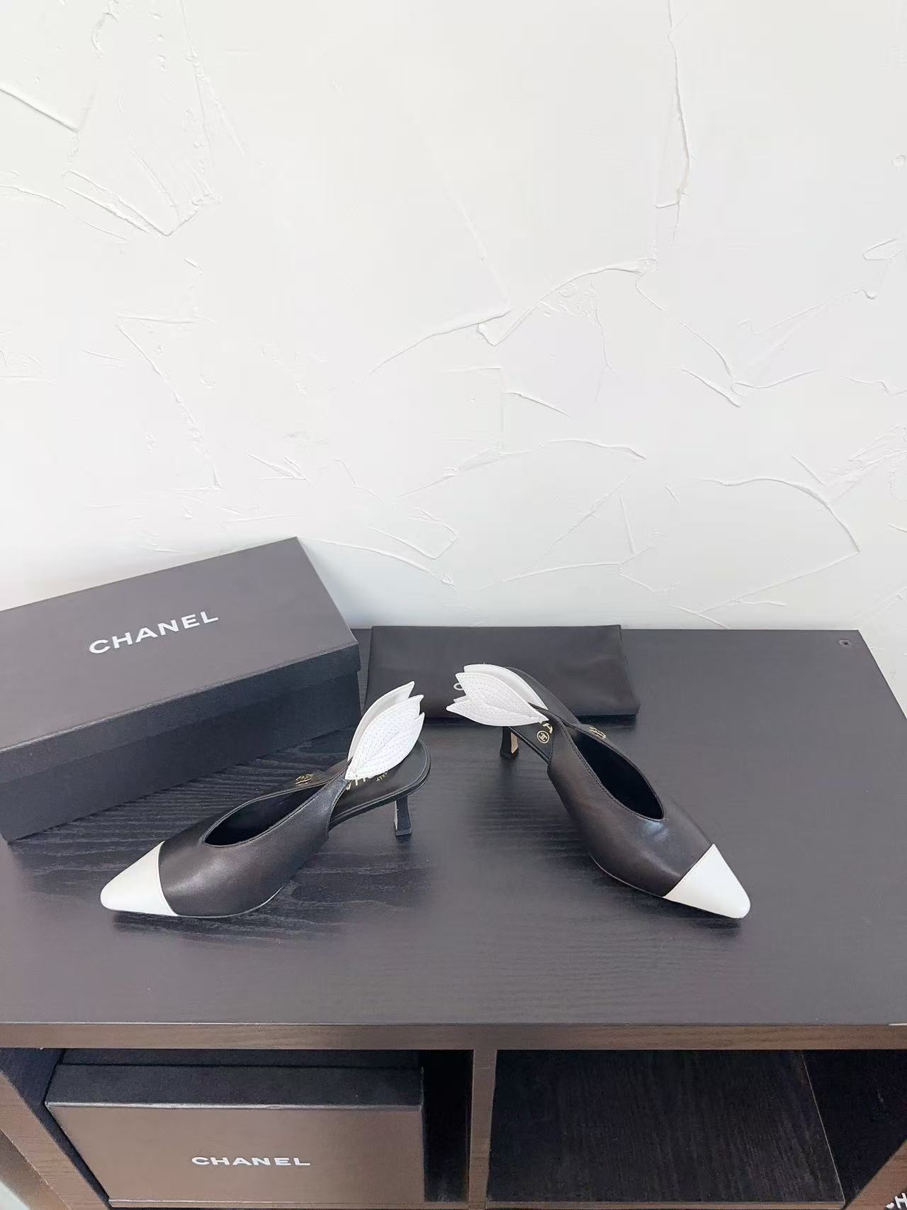 CHANE1 高品質カラーブロックローヒールシューズ【50％割引+送料無料】