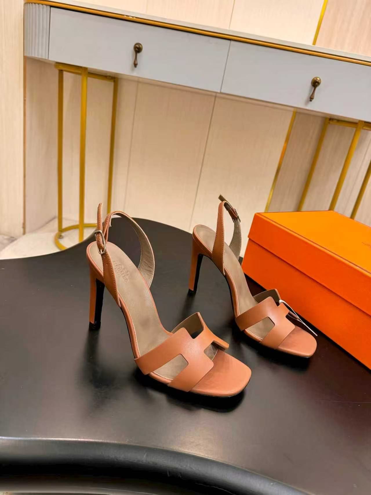 HERME5高品質の牛革製ハイヒール【50％割引+送料無料】