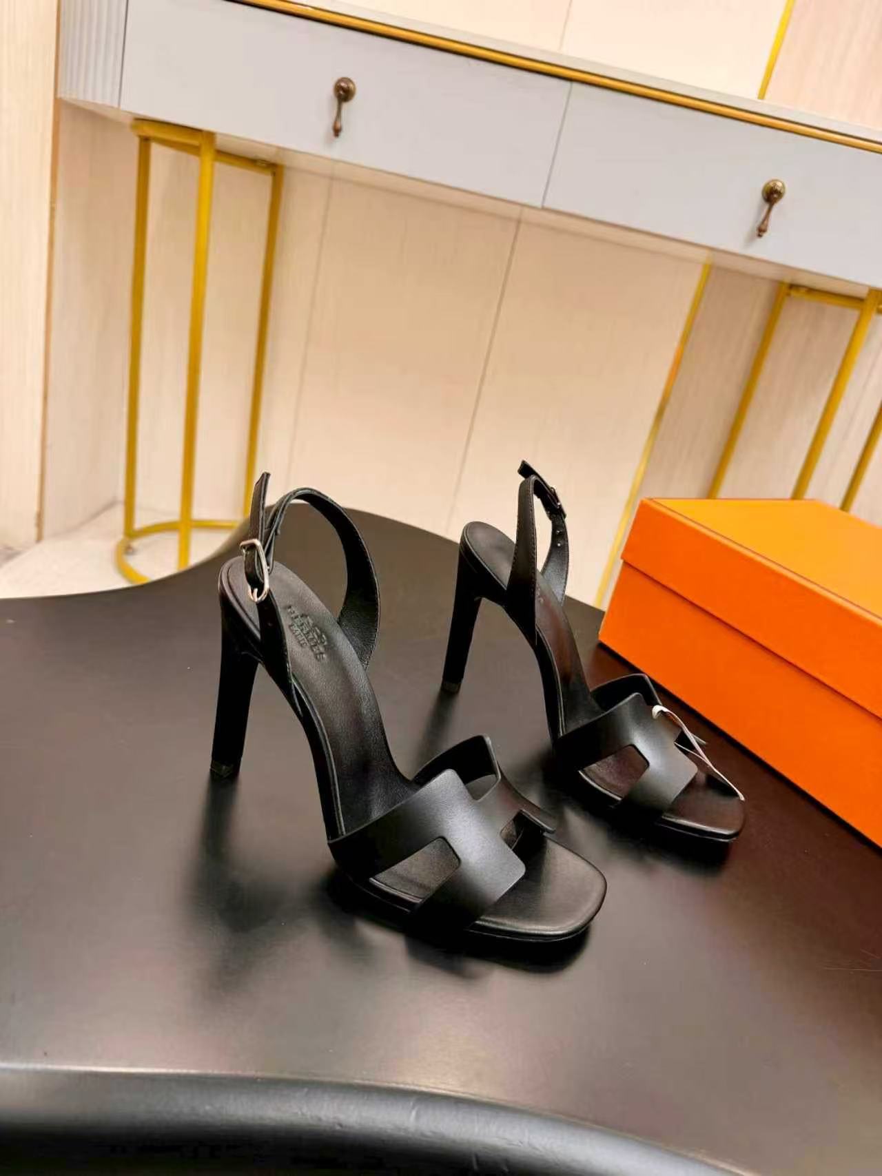 HERME5高品質の牛革製ハイヒール【50％割引+送料無料】