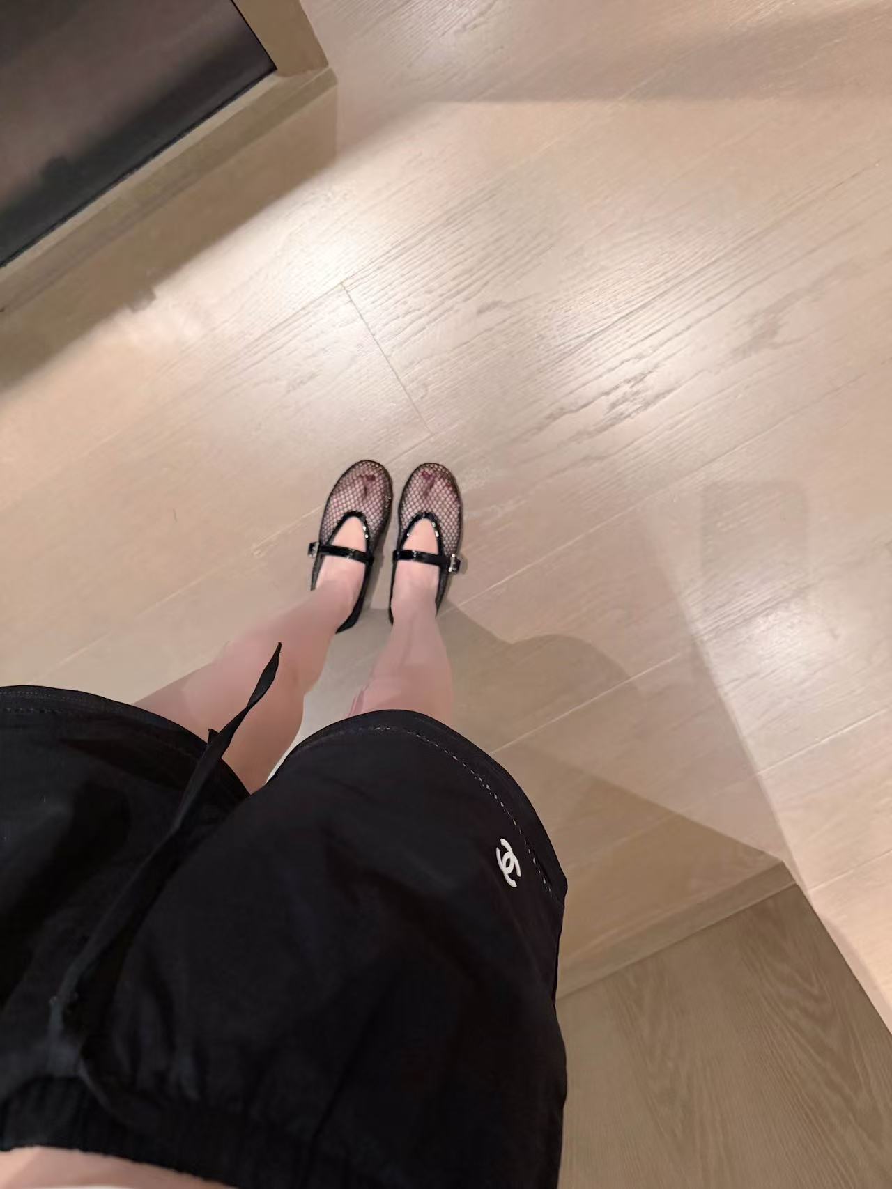 CHANE1 ダブルC 中空レースショーツ【50％割引+送料無料】