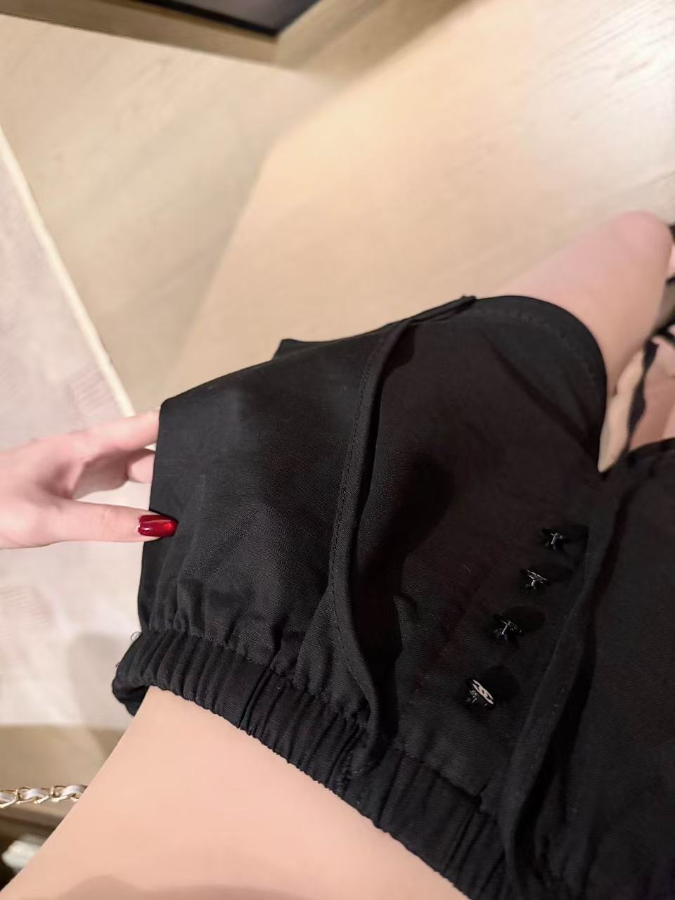 CHANE1 ダブルC 中空レースショーツ【50％割引+送料無料】