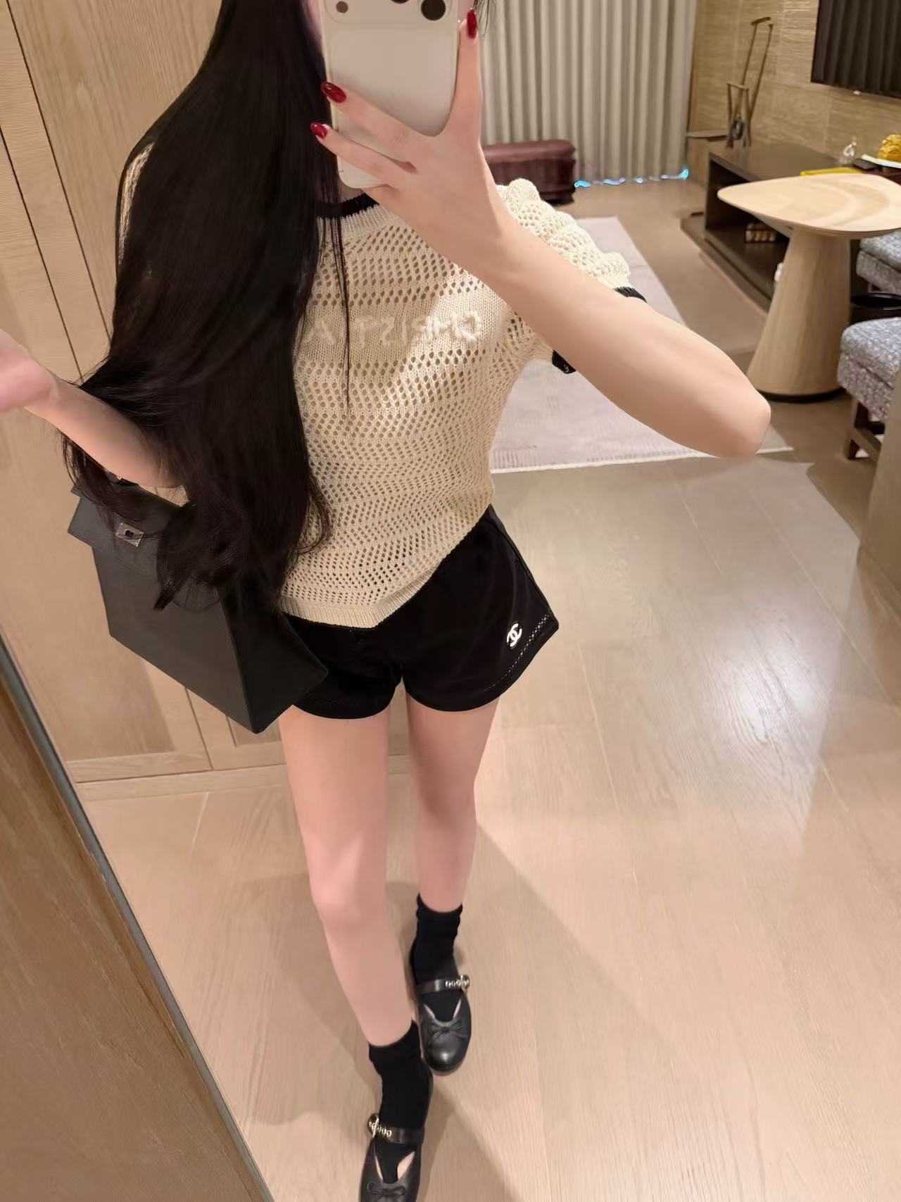 DI0Rストライプ柄のレターセーター【50％割引+送料無料】