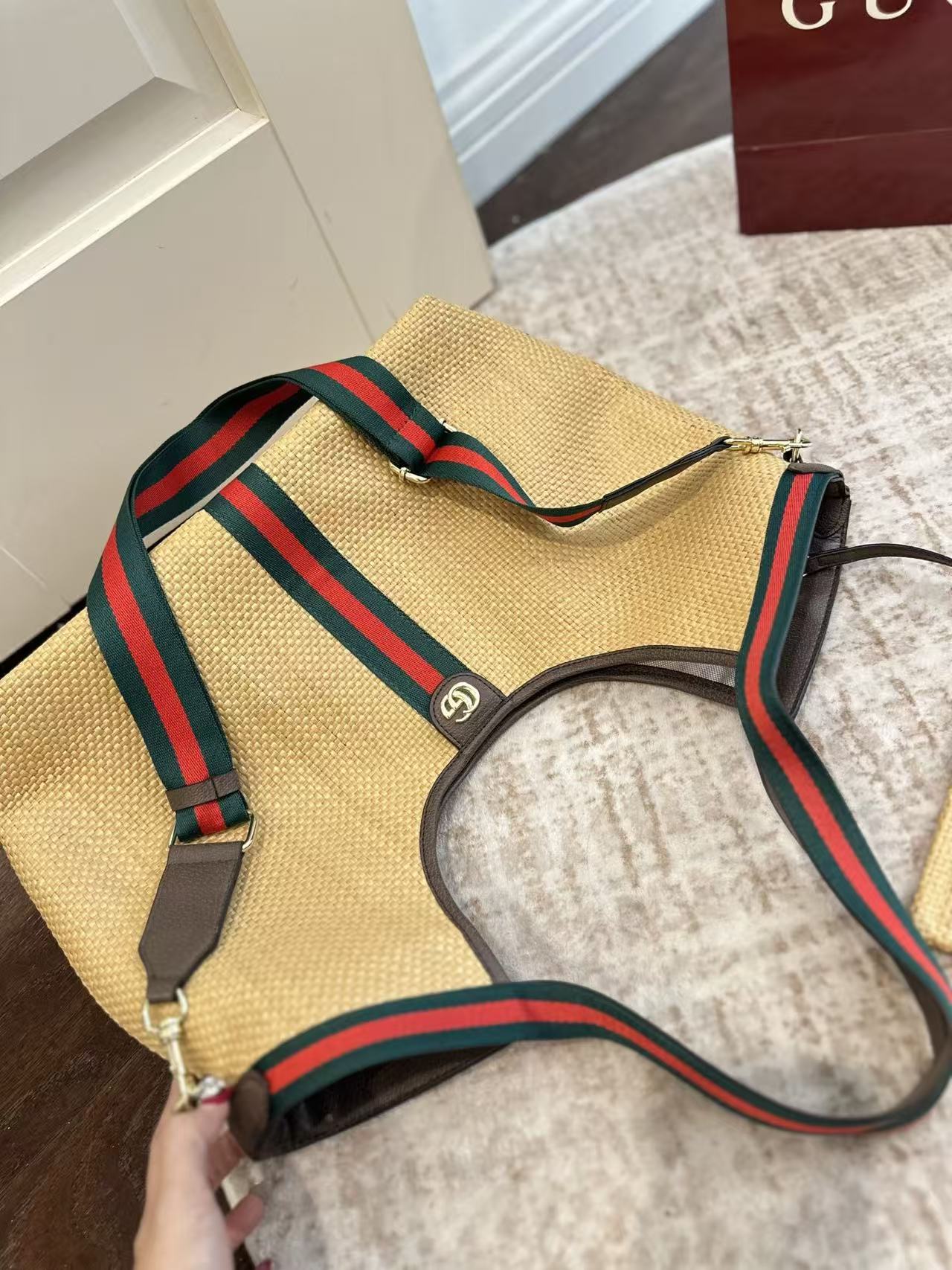 GUCCI ストロートートバッグ【50％割引+送料無料】