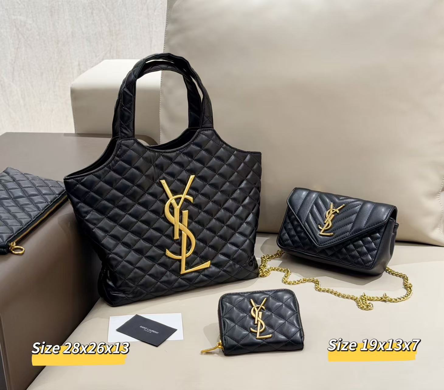 YSLコンビネーション3点セット【 50％割引+送料無料】Y887