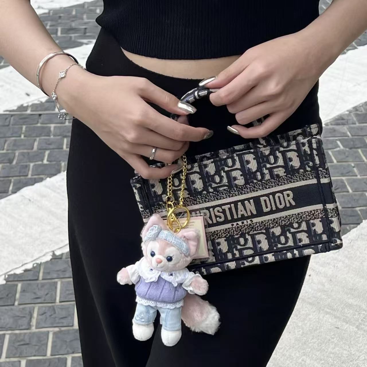 DI0R book toteハンドバッグ【50％割引+送料無料】