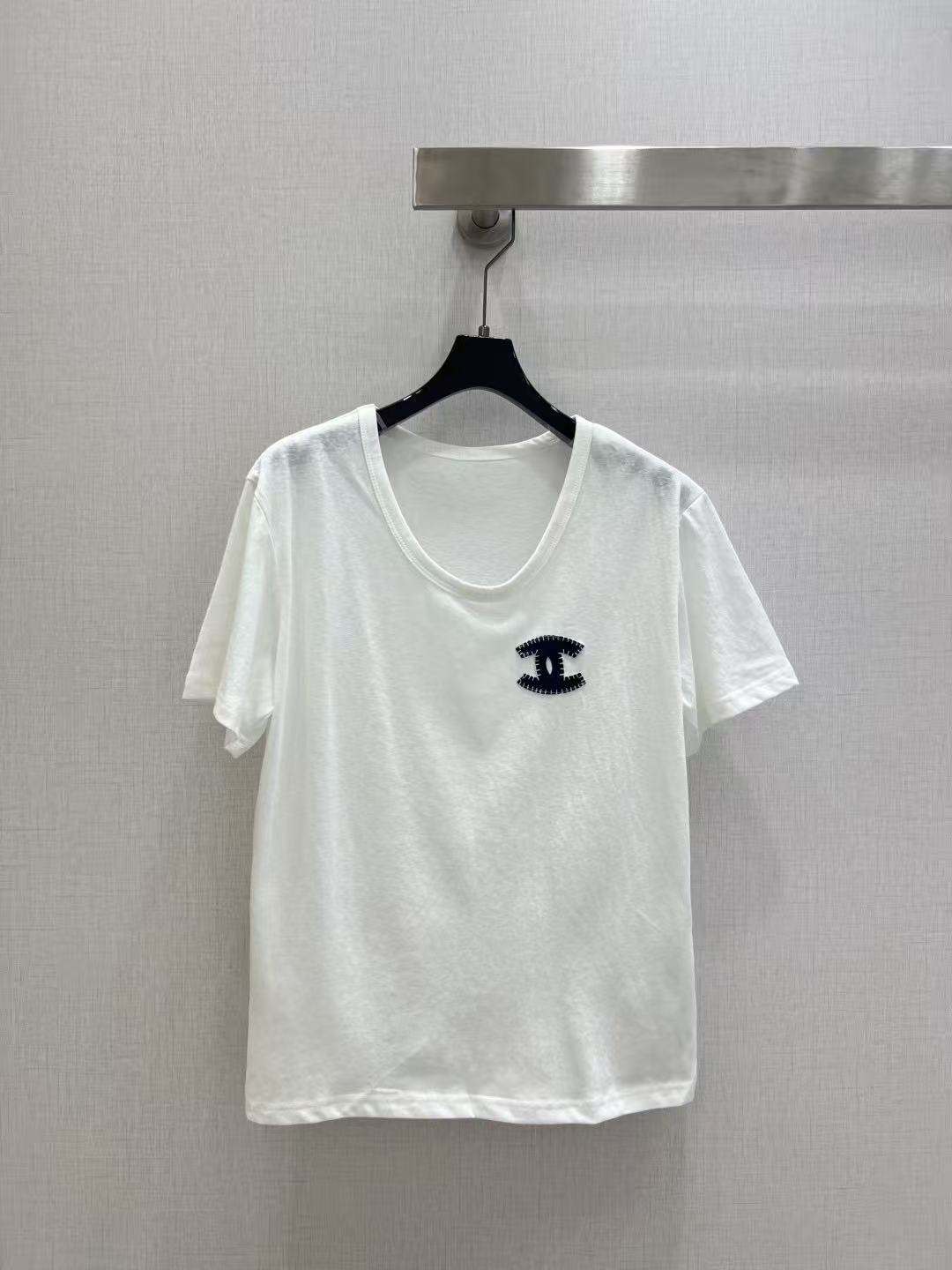 CHANE1 ダブルC Tシャツ＋パンツ ツーピースセット【50％割引+送料無料】