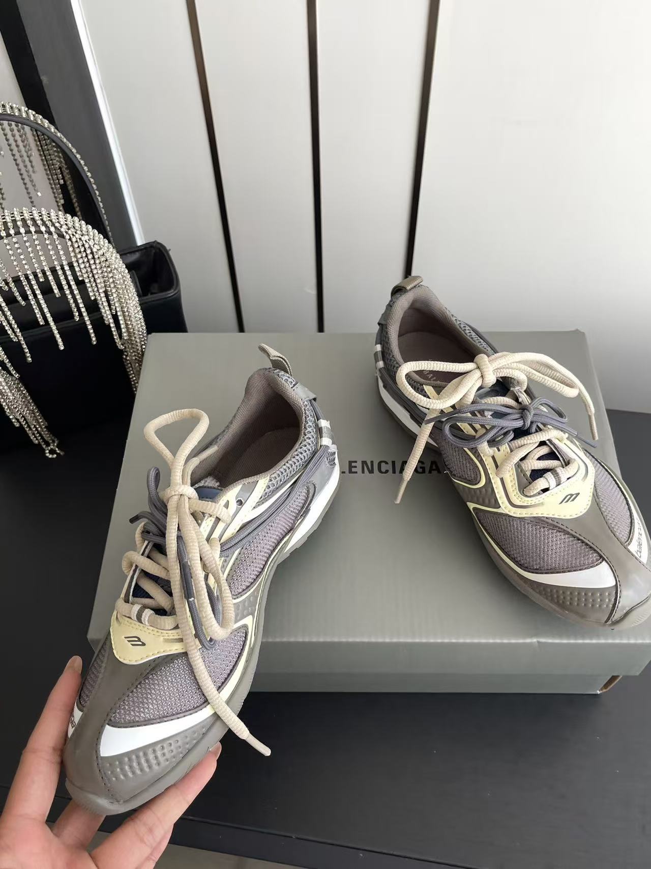 BALENC1AG 高品質レースアップカジュアルシューズ【50％割引+送料無料】
