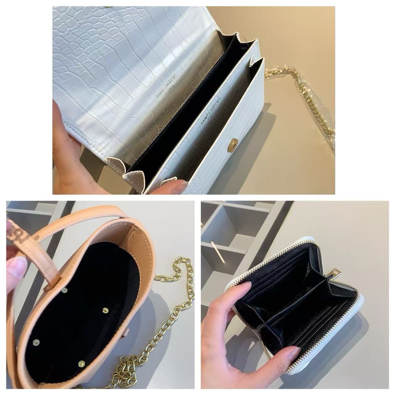 【YSL】コンビネーション3点セット【50％割引+送料無料】X740
