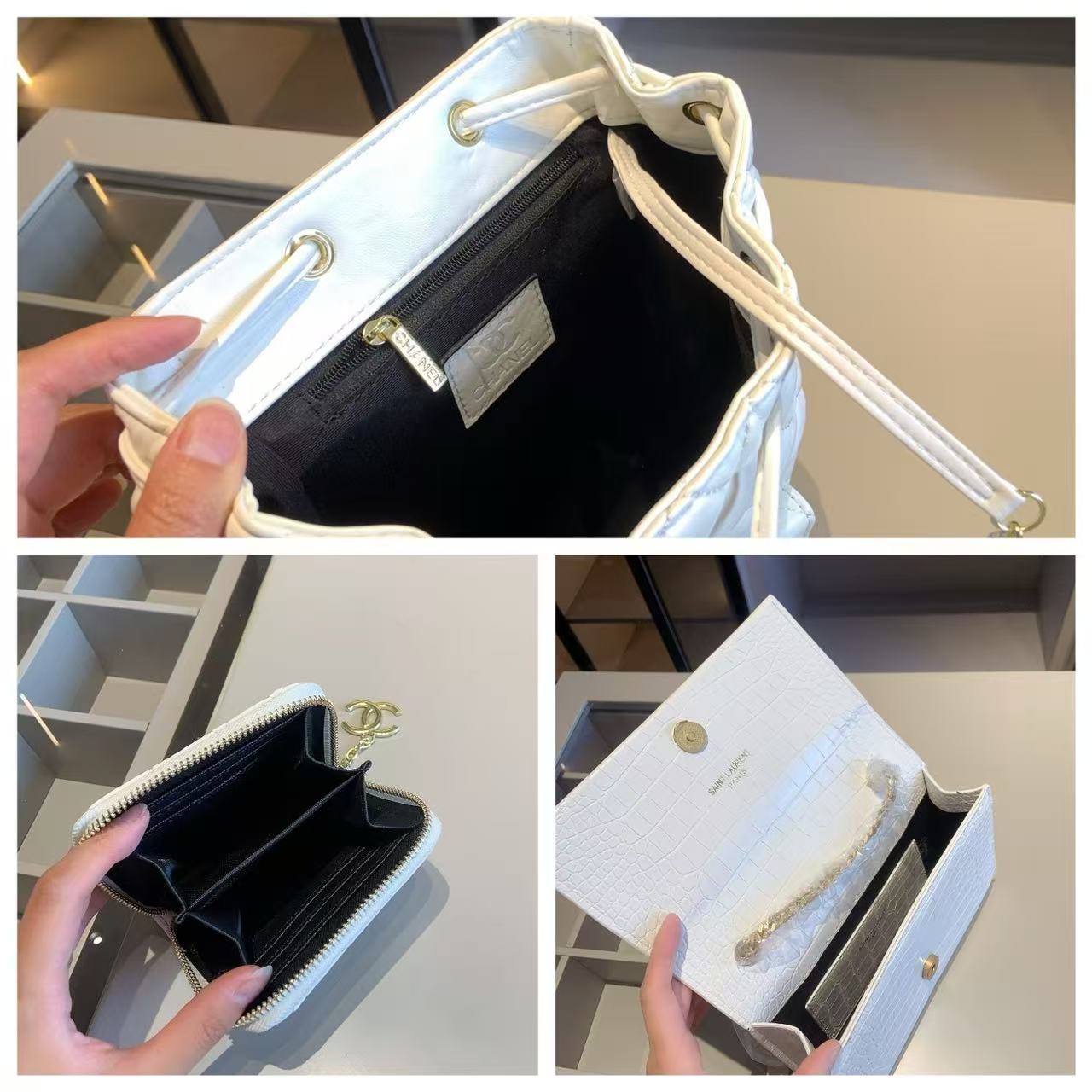 【YSL】コンビネーション3点セット【50％割引+送料無料】X802