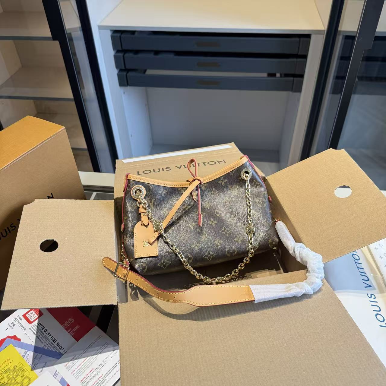 LV carryall BBトートバッグ【50％割引+送料無料】