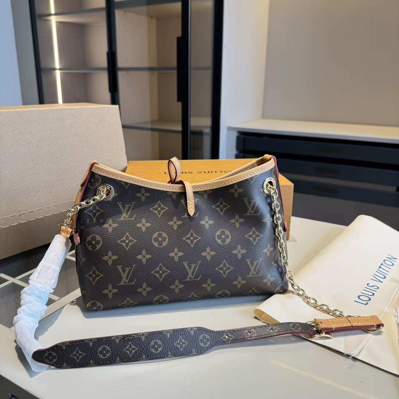 LV carryall BBトートバッグ【50％割引+送料無料】