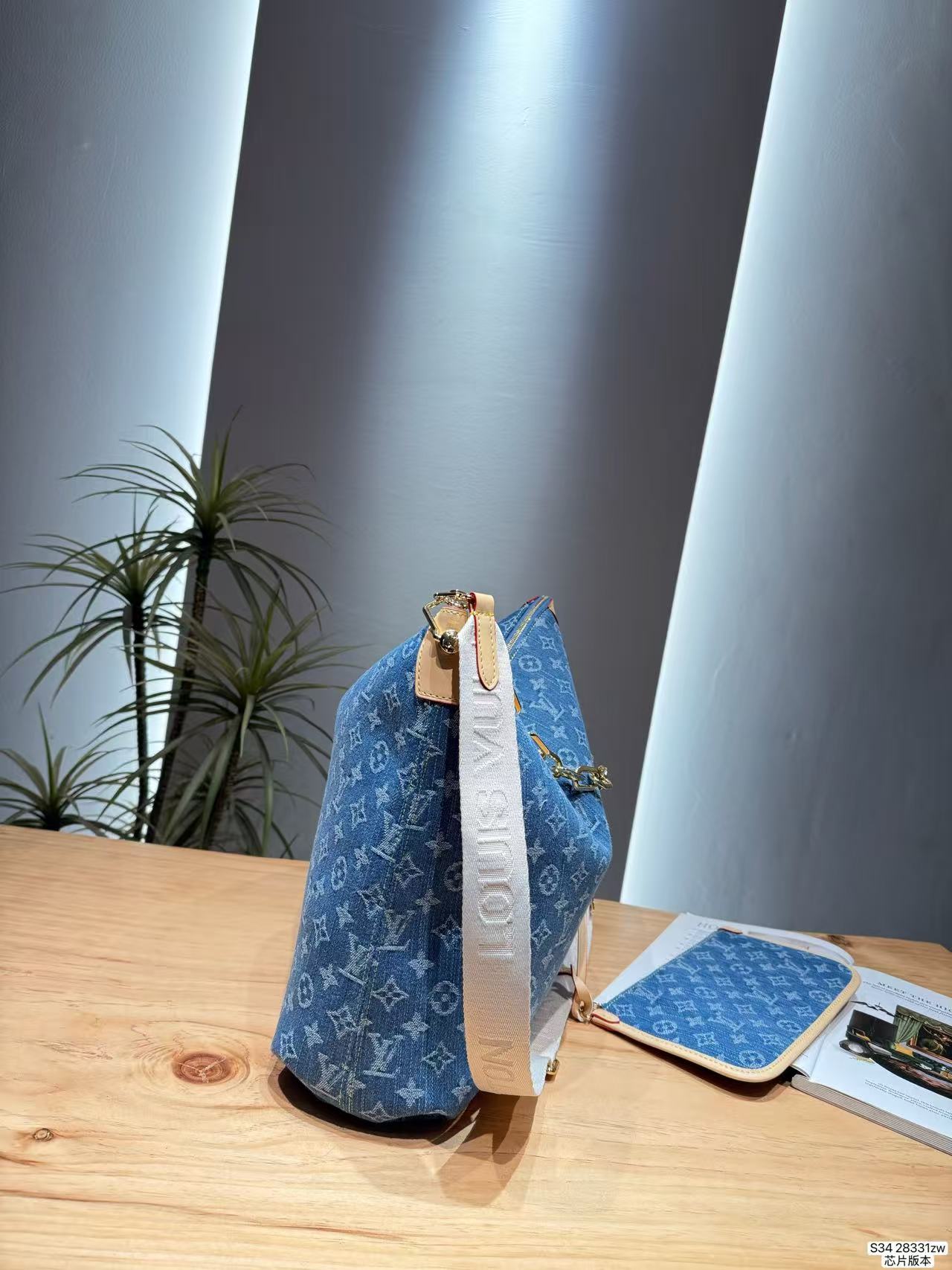 LV デニム チェーンショルダーバッグ【50％割引+送料無料】
