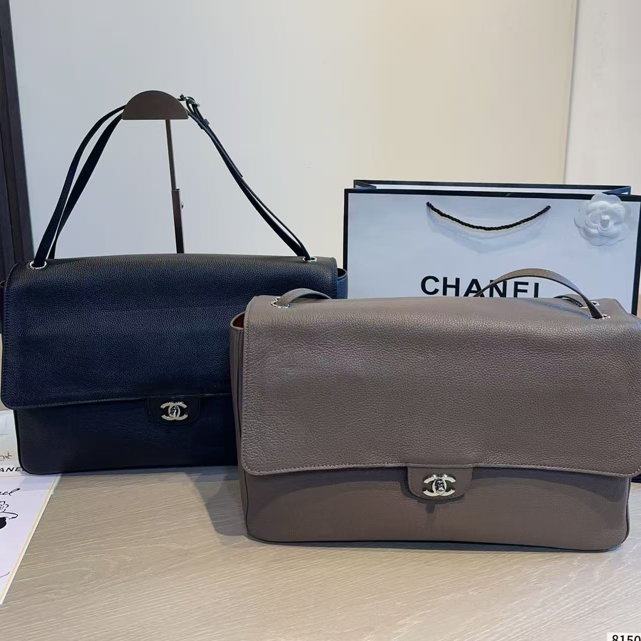CHANE1 ダブルCフラップバッグ【50％割引+送料無料】