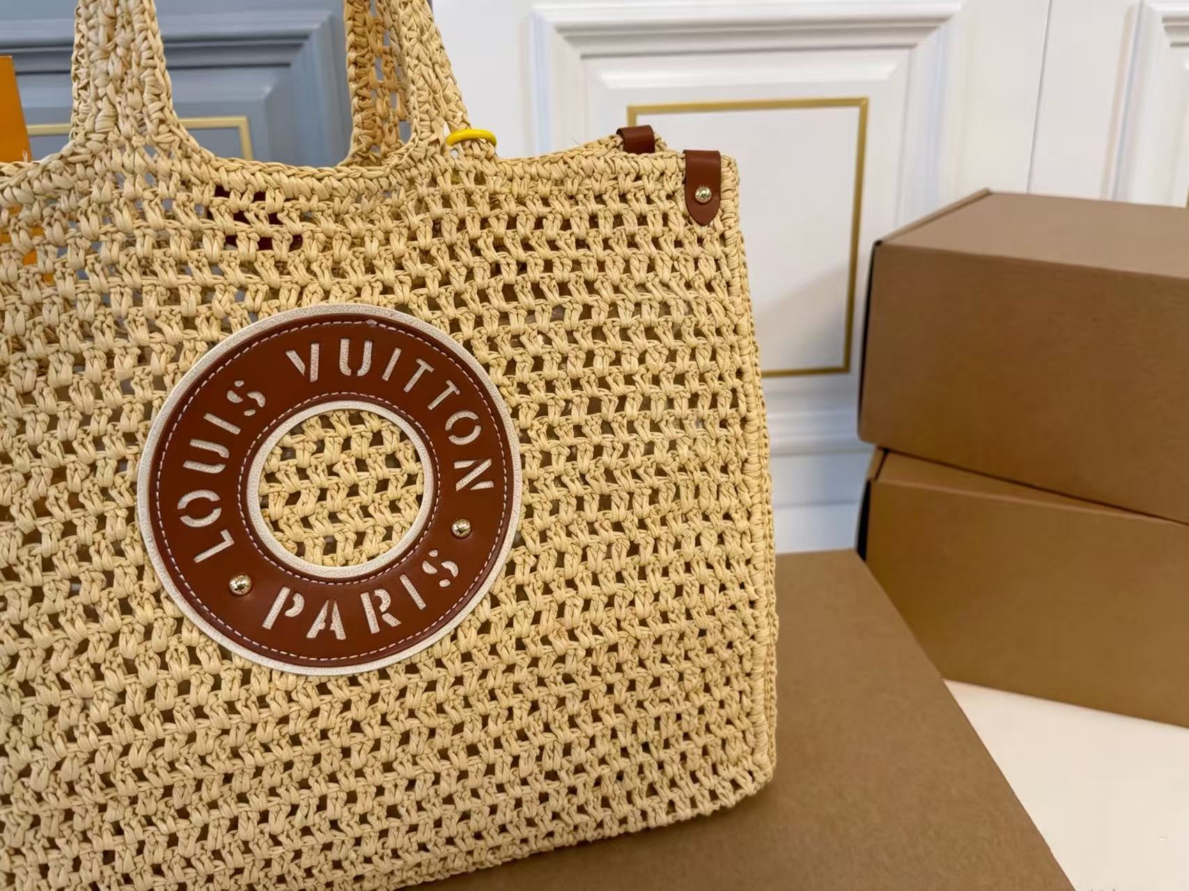 LV ウーブン・トートバッグ【50％割引+送料無料】