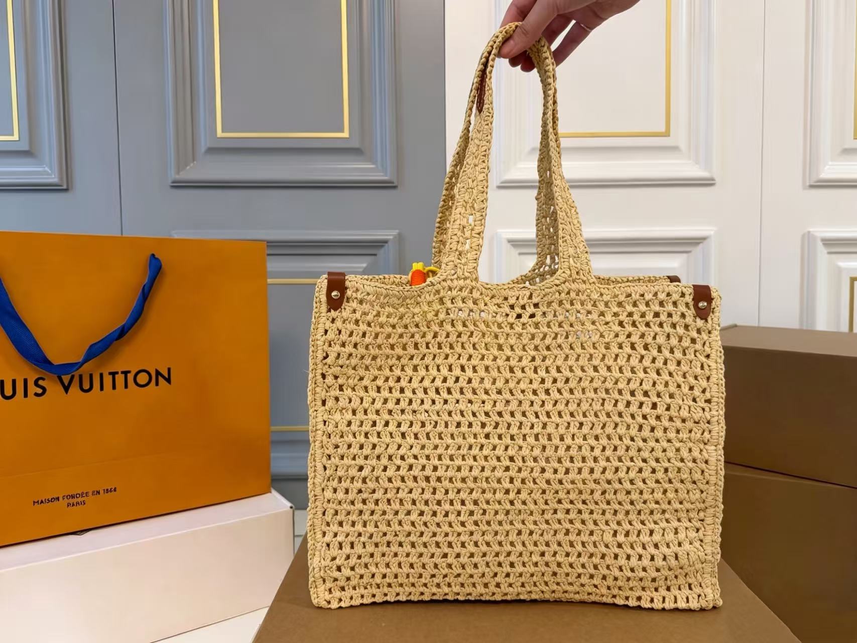 LV ウーブン・トートバッグ【50％割引+送料無料】