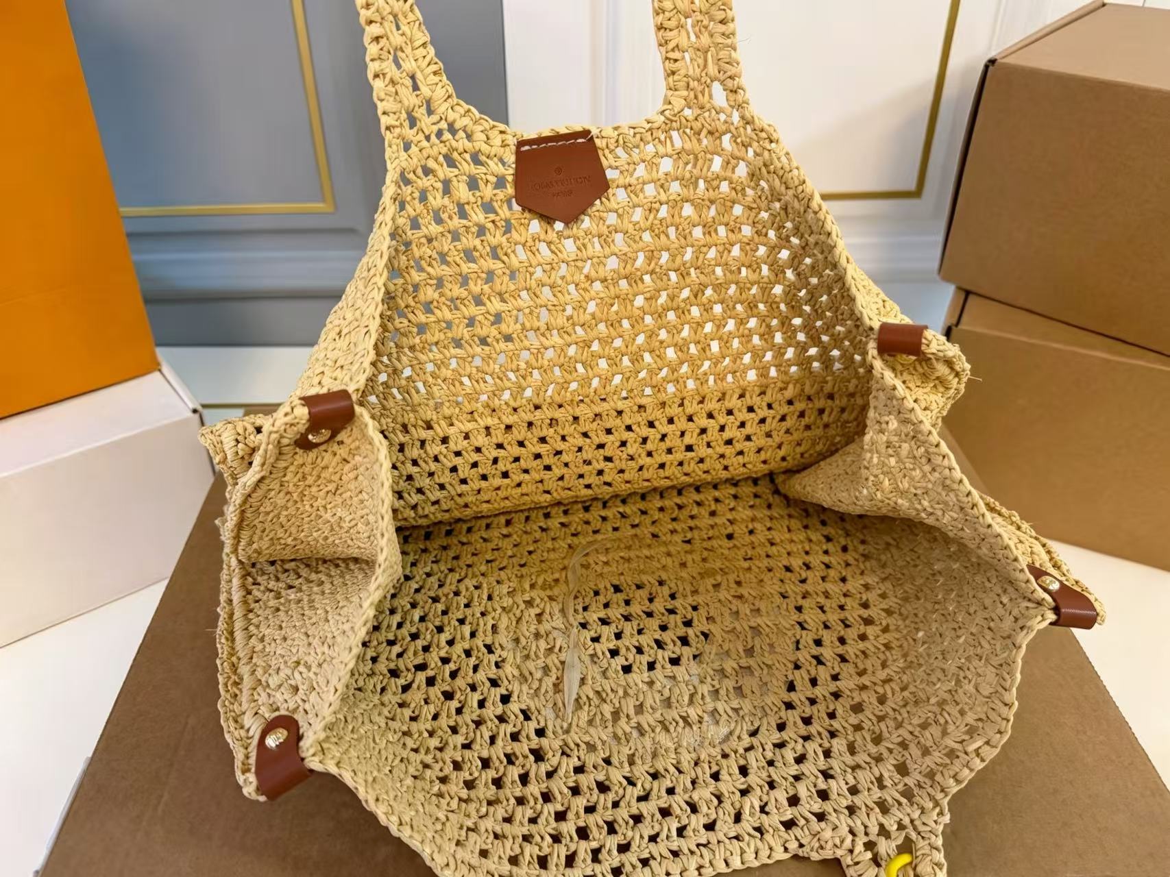LV ウーブン・トートバッグ【50％割引+送料無料】