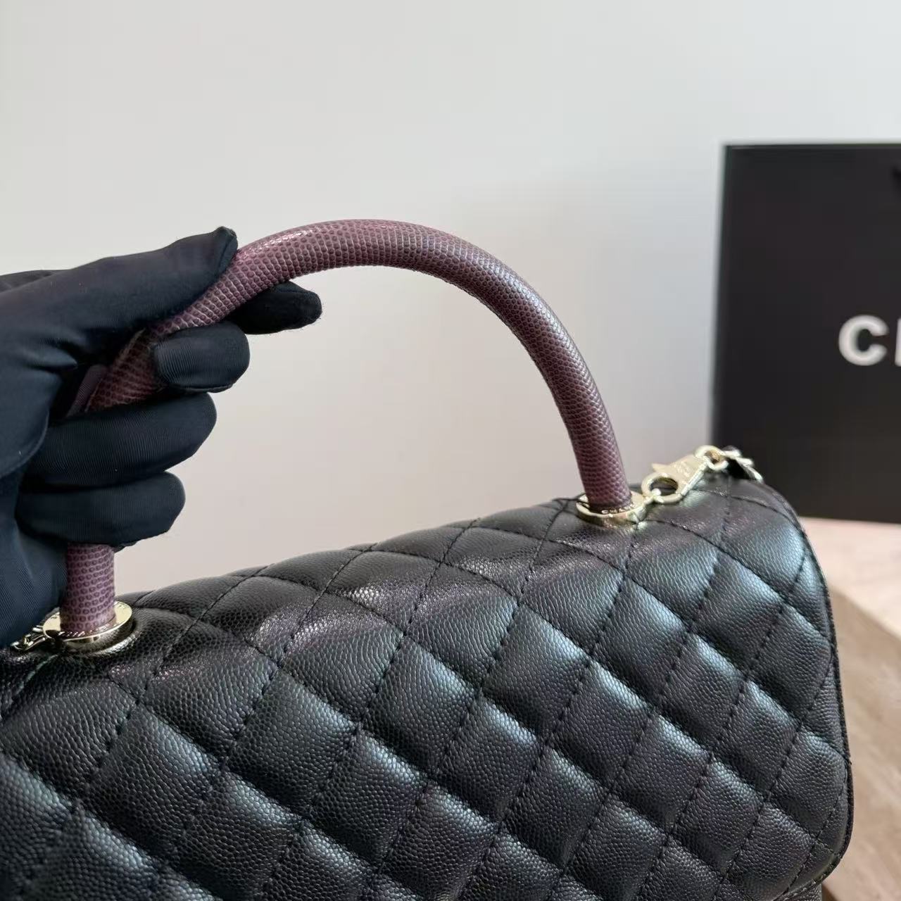 CHANE1 チェーンハンドバッグ【50％割引+送料無料】