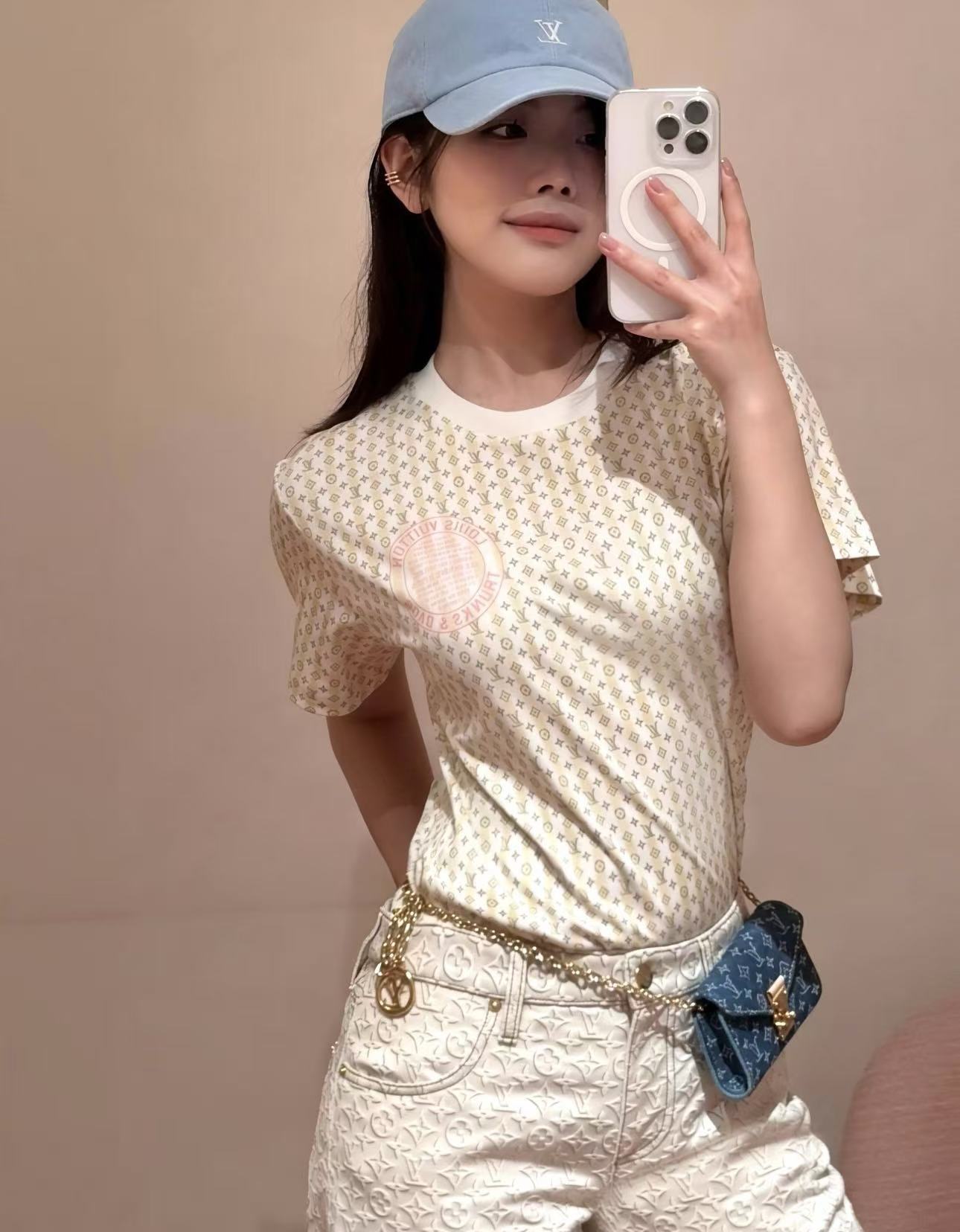 LVプリントTシャツ【50％割引+送料無料】