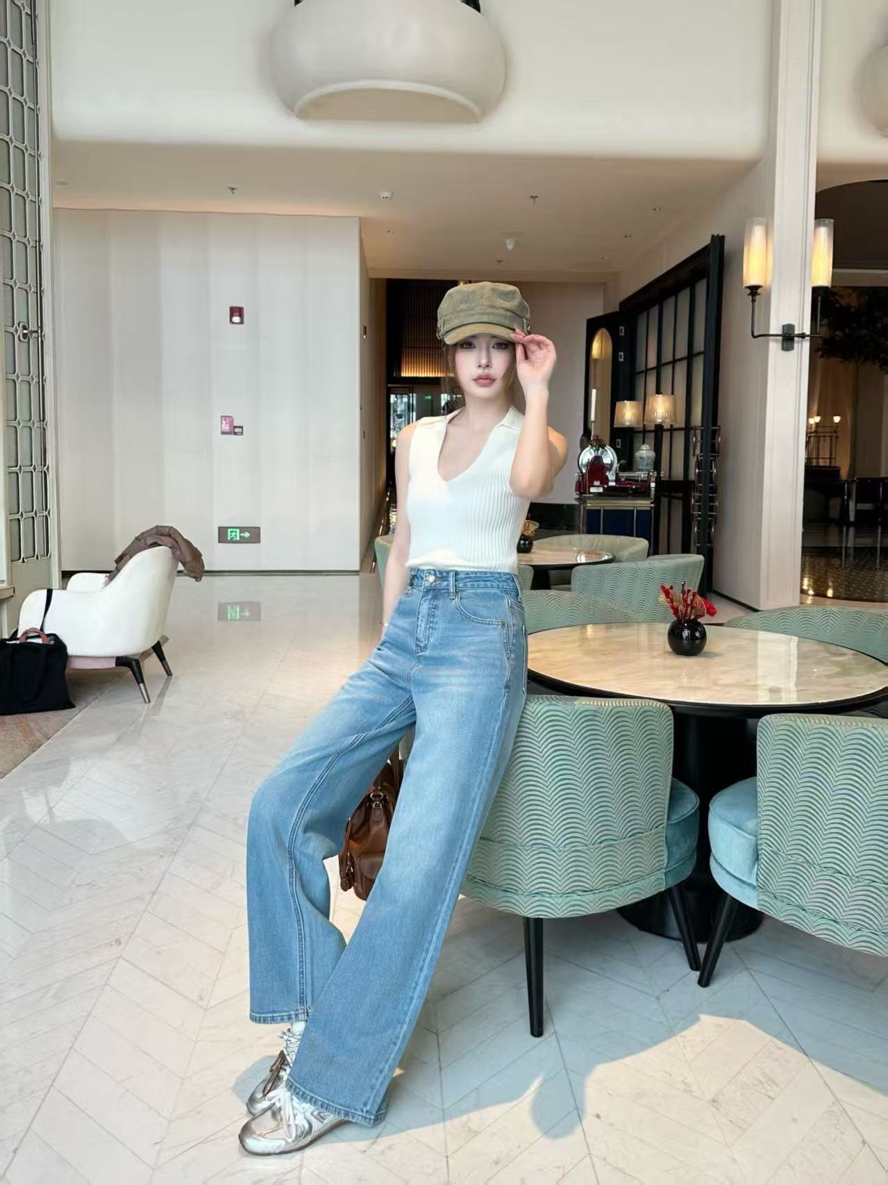 YSL 高品質シンプルジーンズ【50％割引+送料無料】