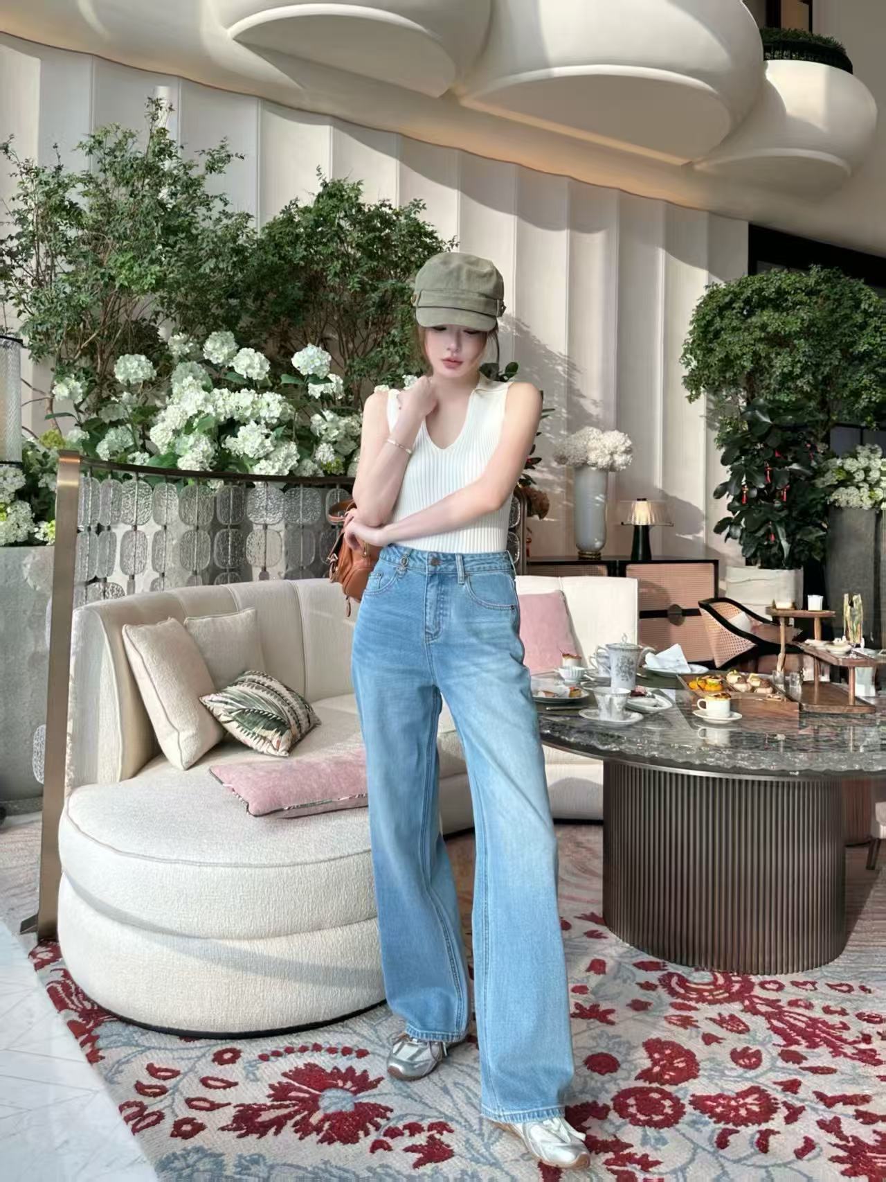 YSL 高品質シンプルジーンズ【50％割引+送料無料】
