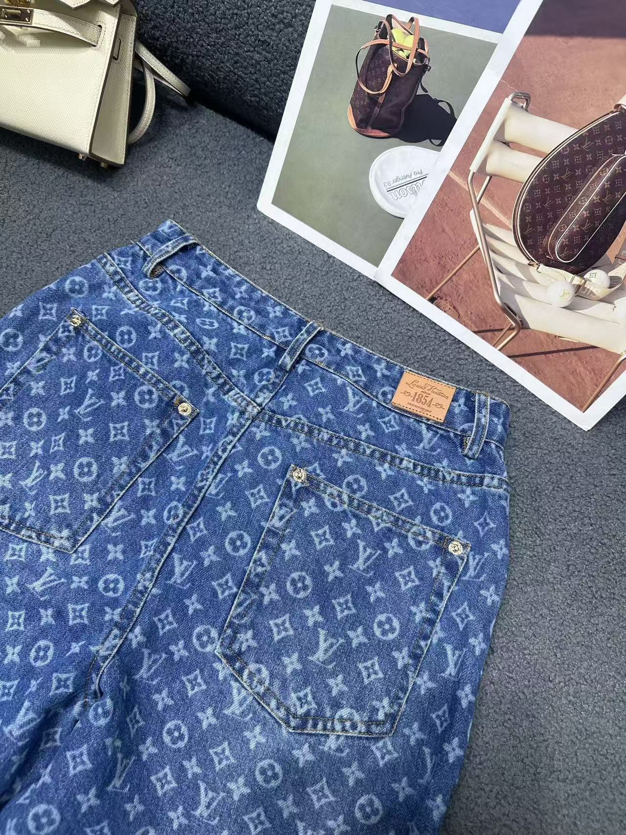 LV高品質のジャカードジーンズ【50％割引+送料無料】