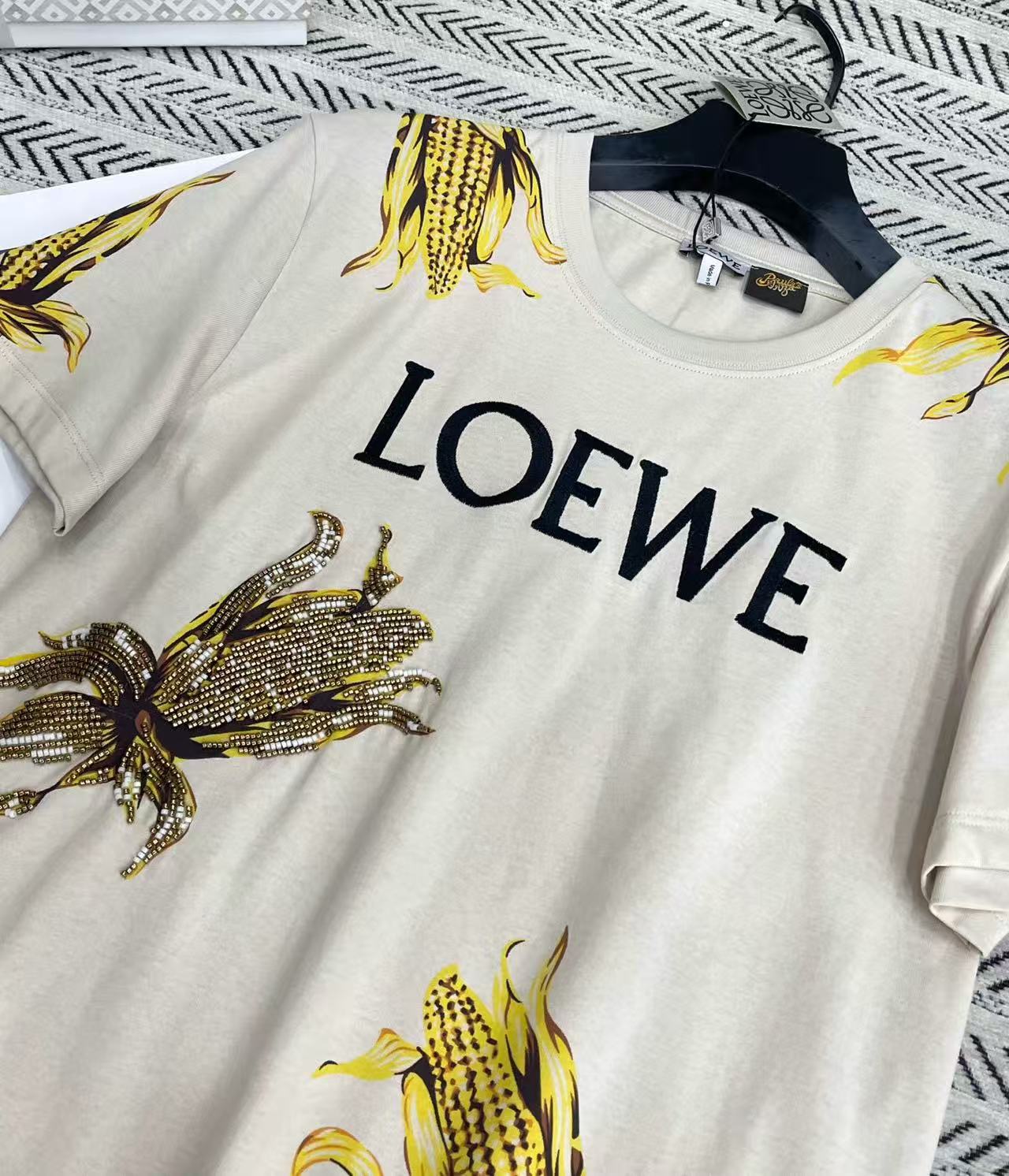 L0WEW ビーズ付きコーンTシャツ【50％割引+送料無料】
