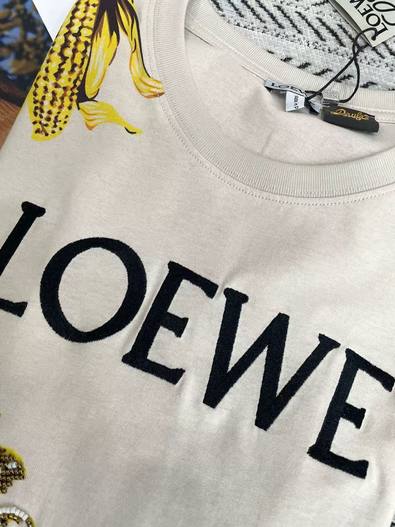 L0WEW ビーズ付きコーンTシャツ【50％割引+送料無料】