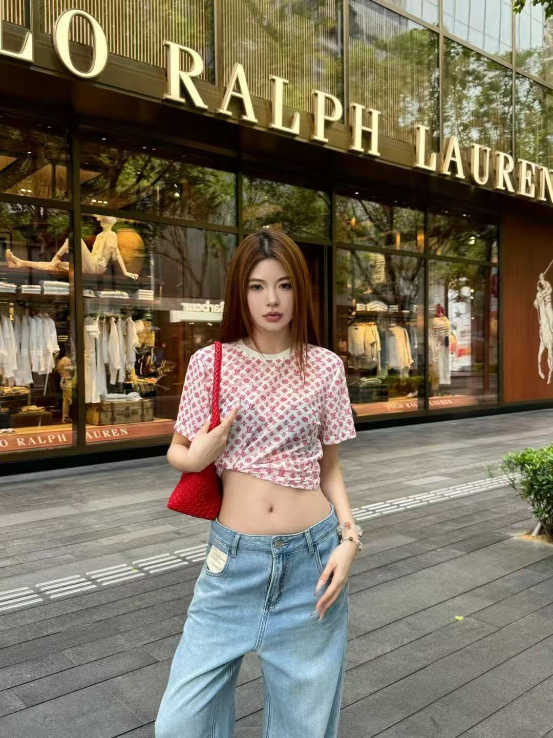 LVプリントTシャツ【50％割引+送料無料】