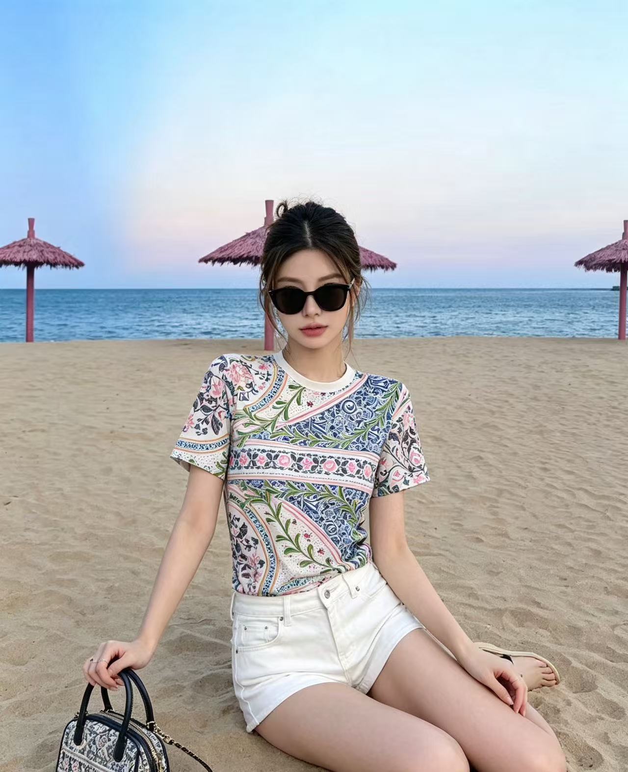 LVプリントTシャツ【50％割引+送料無料】